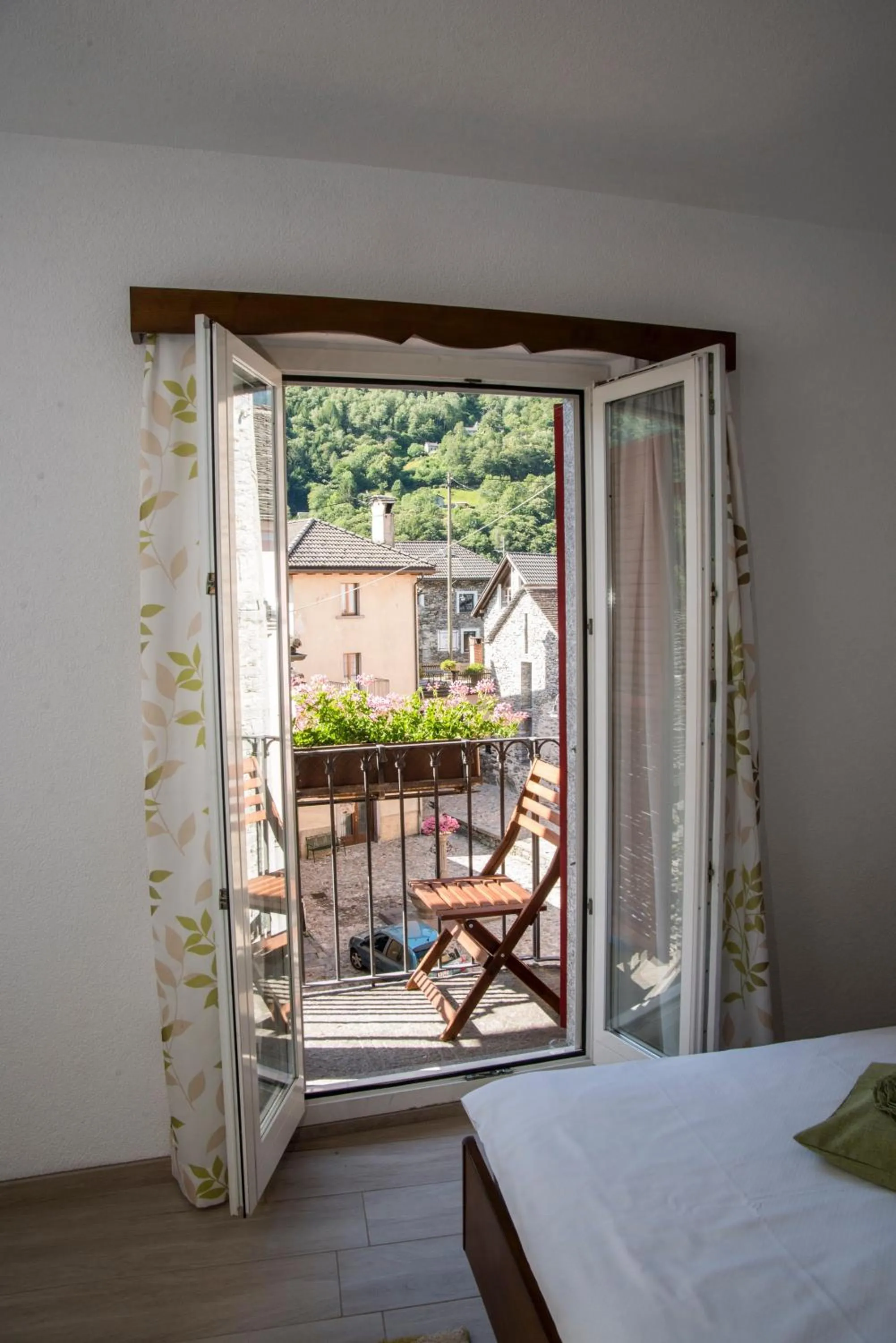 Mountain view, Bed in Hotel Antico