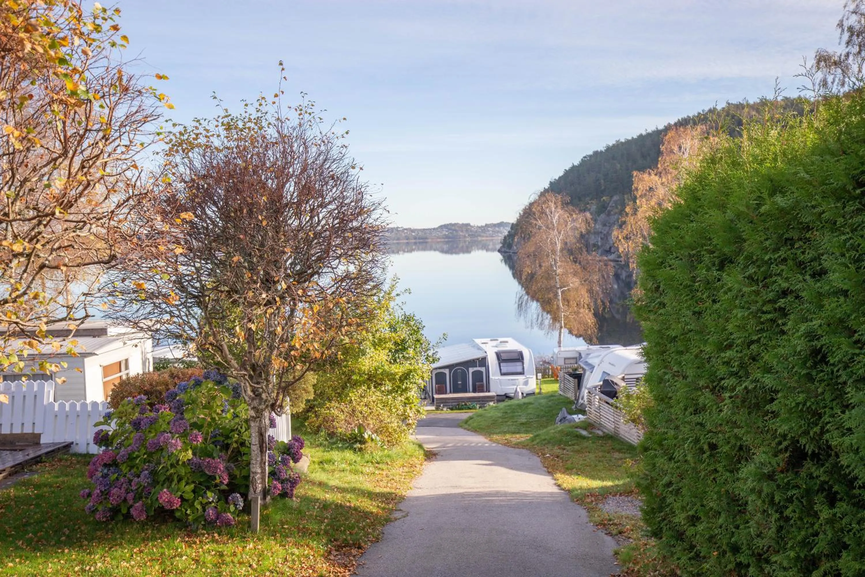 Natural landscape in Hafsten Resort