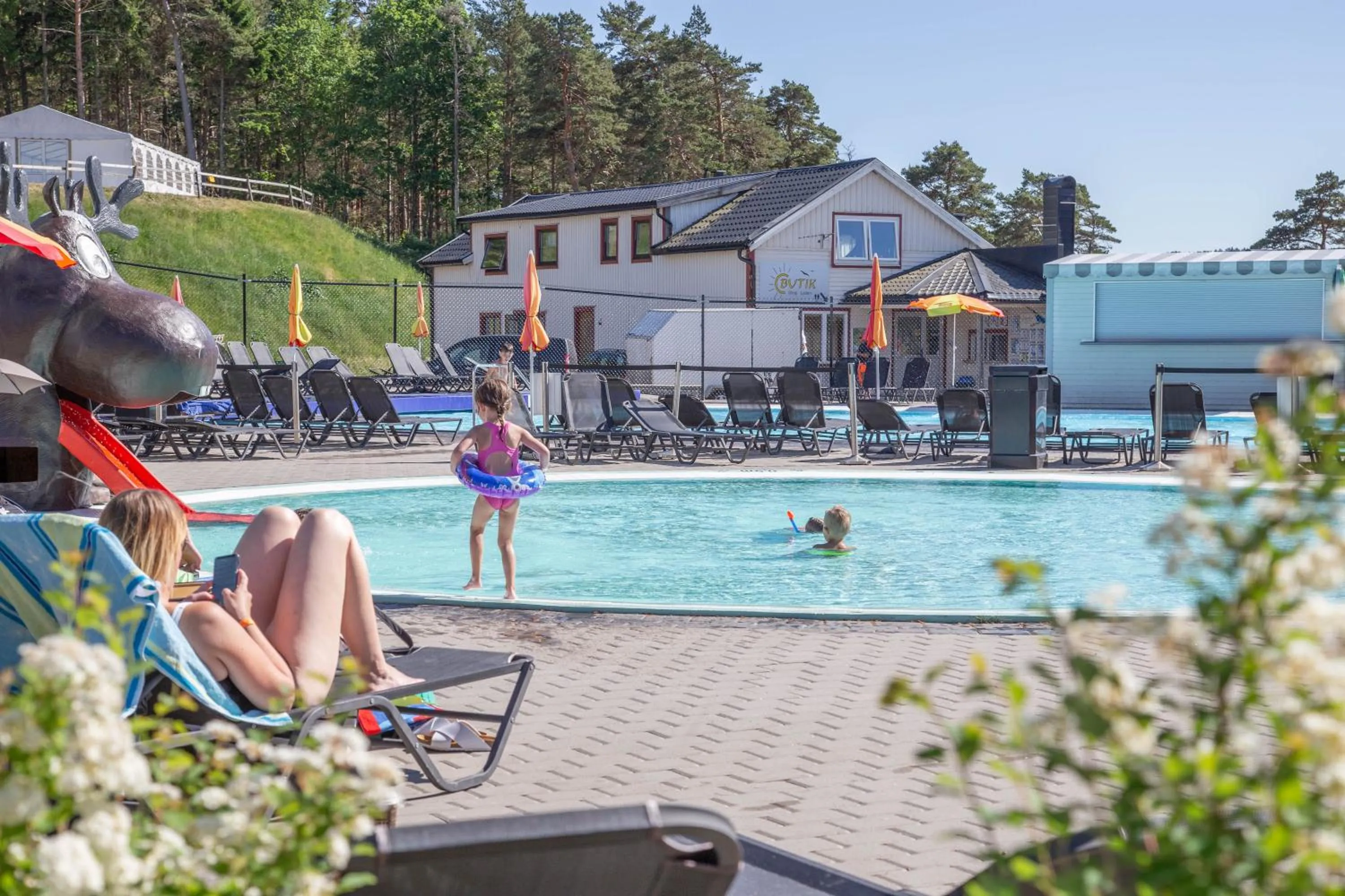 Swimming pool in Hafsten Resort