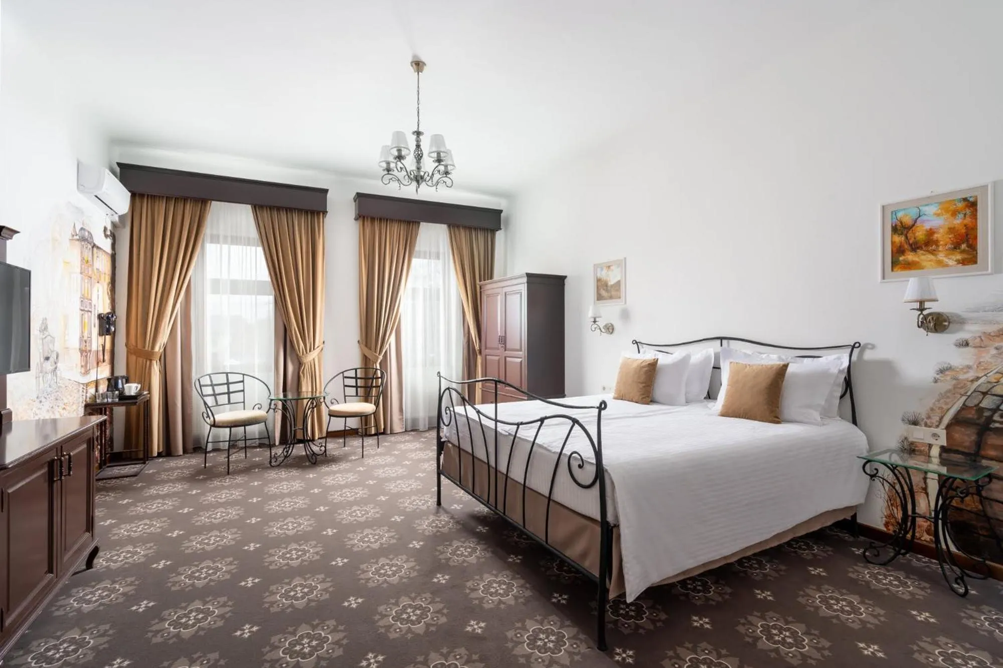 Photo of the whole room, Bed in Hotel Leul de Aur