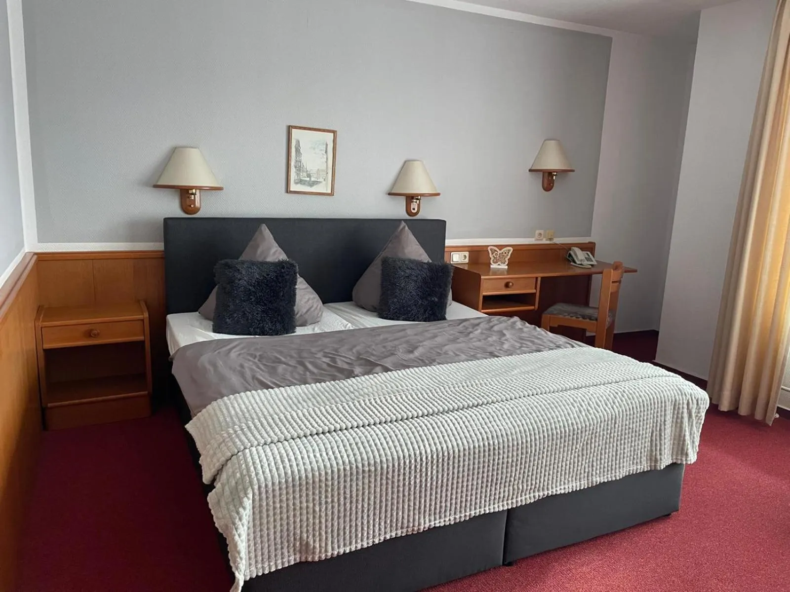 Bed in Hotel Blocksberg