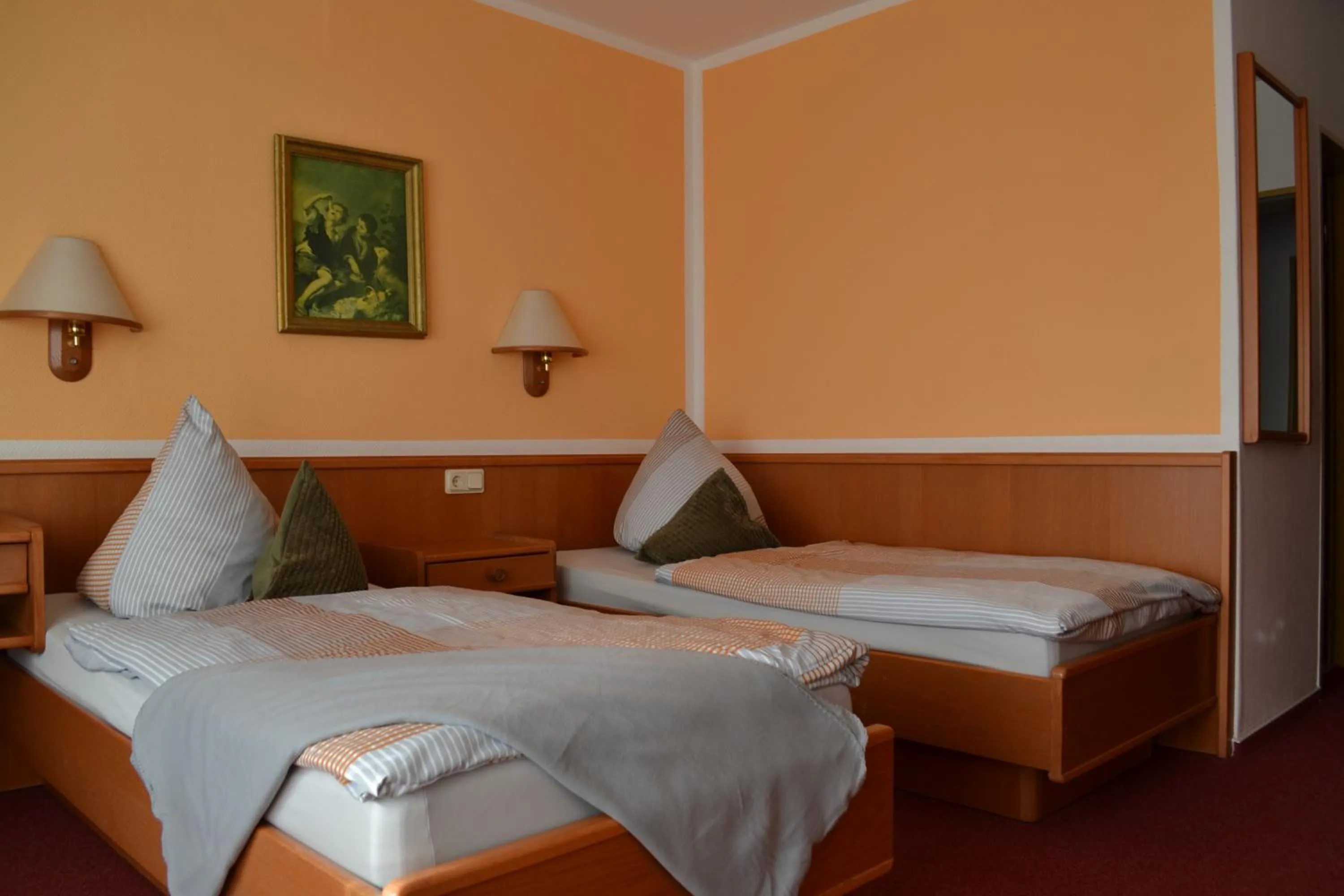 Bed in Hotel Blocksberg