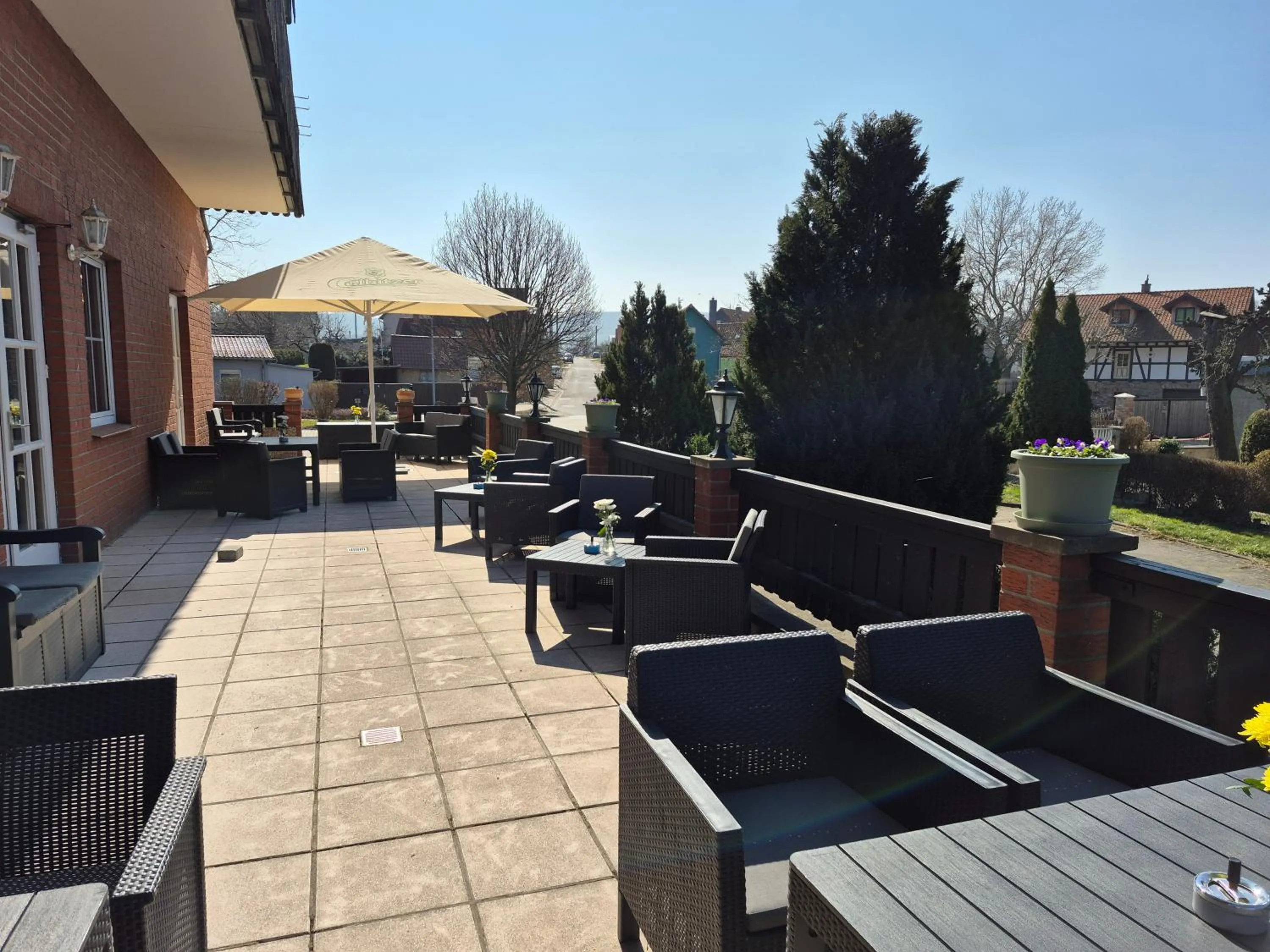 Balcony/Terrace in Hotel Blocksberg