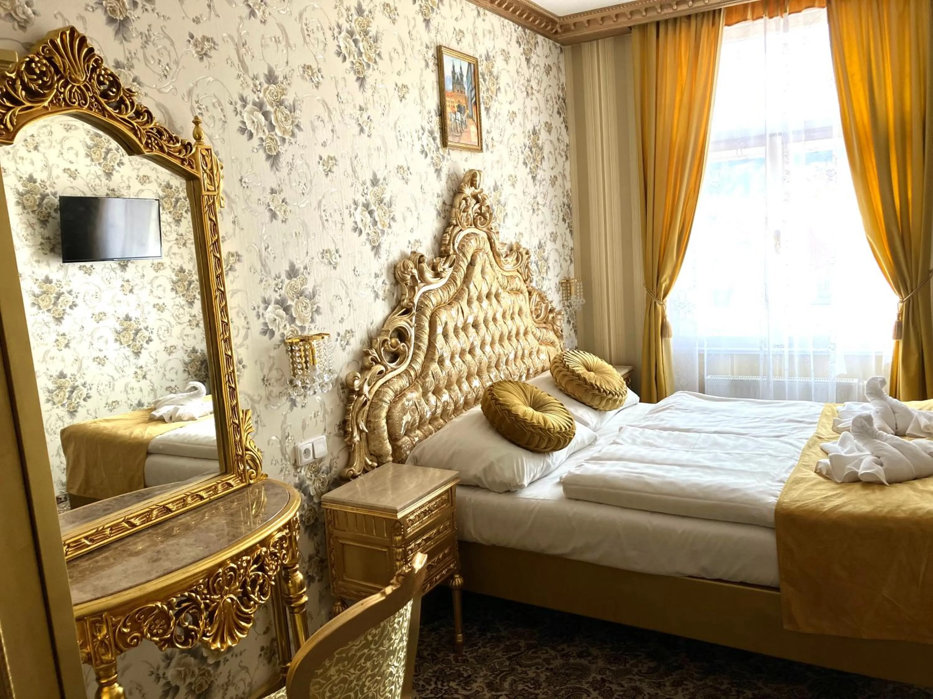 Bed in Hotel Liliova Prague Old Town