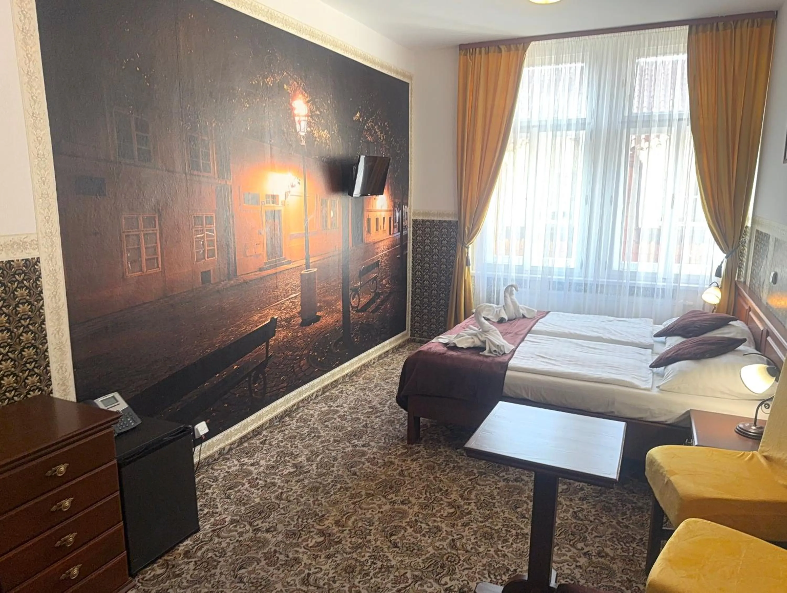 Bed in Hotel Liliova Prague Old Town