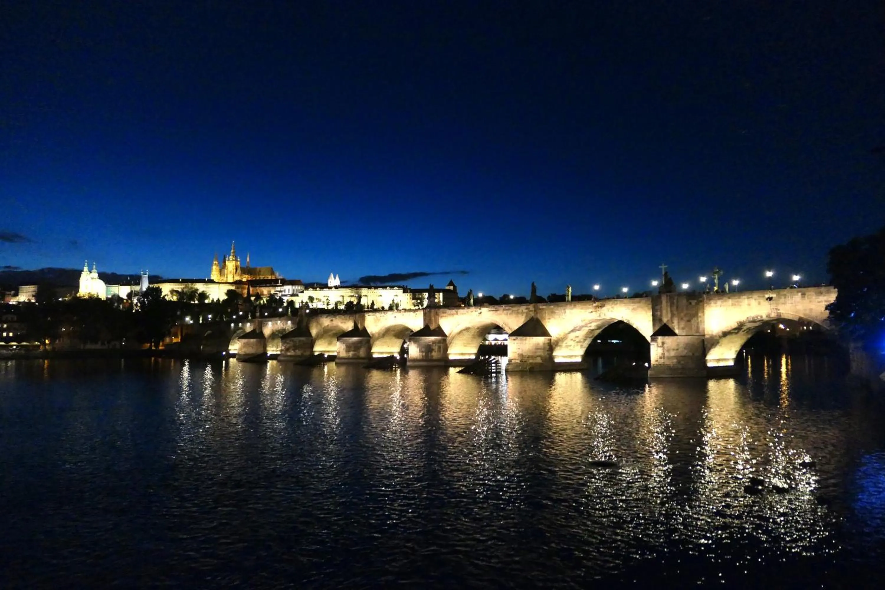 Night in Hotel Liliova Prague Old Town
