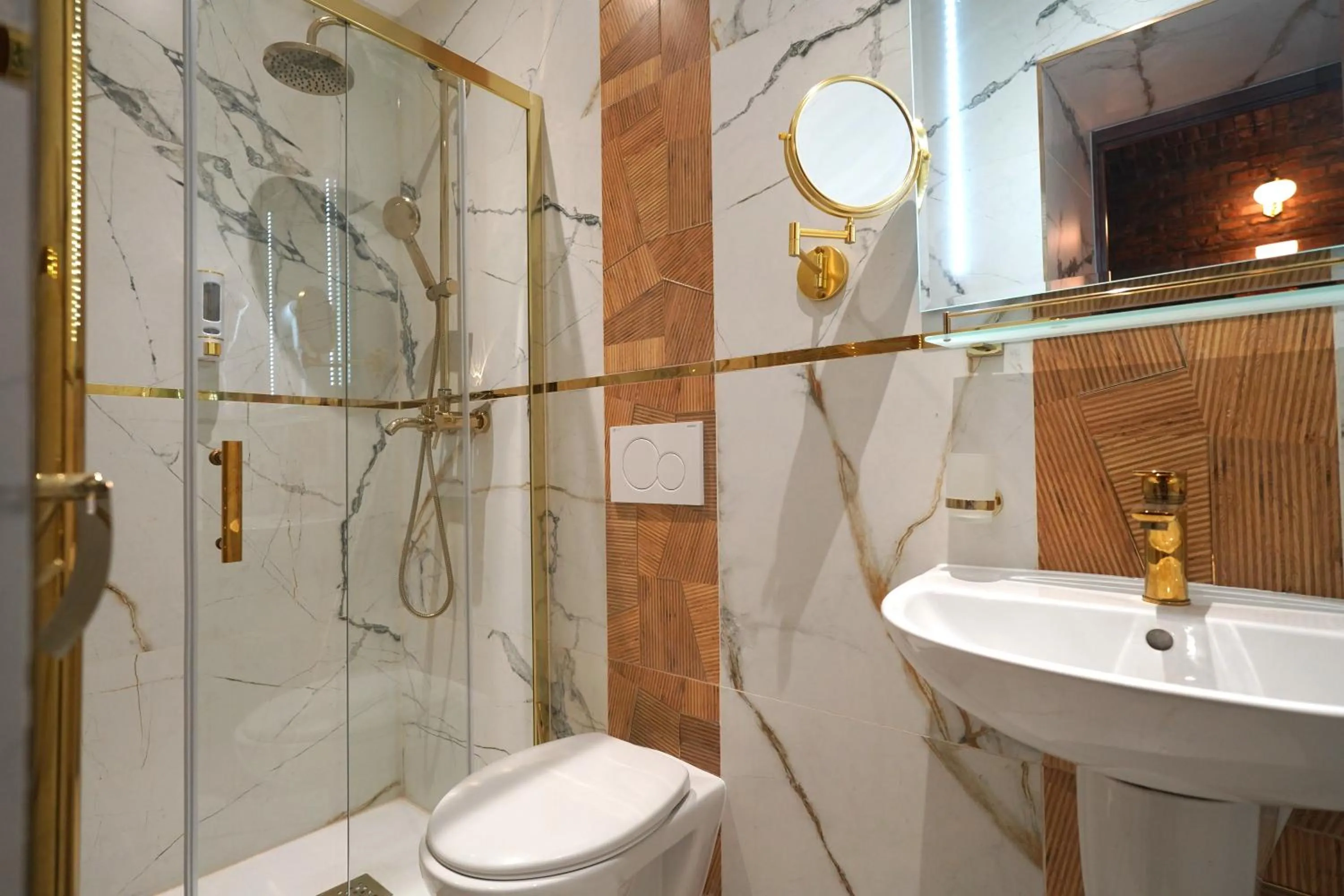 Shower in SPA Hotel Liliova Prague Old Town