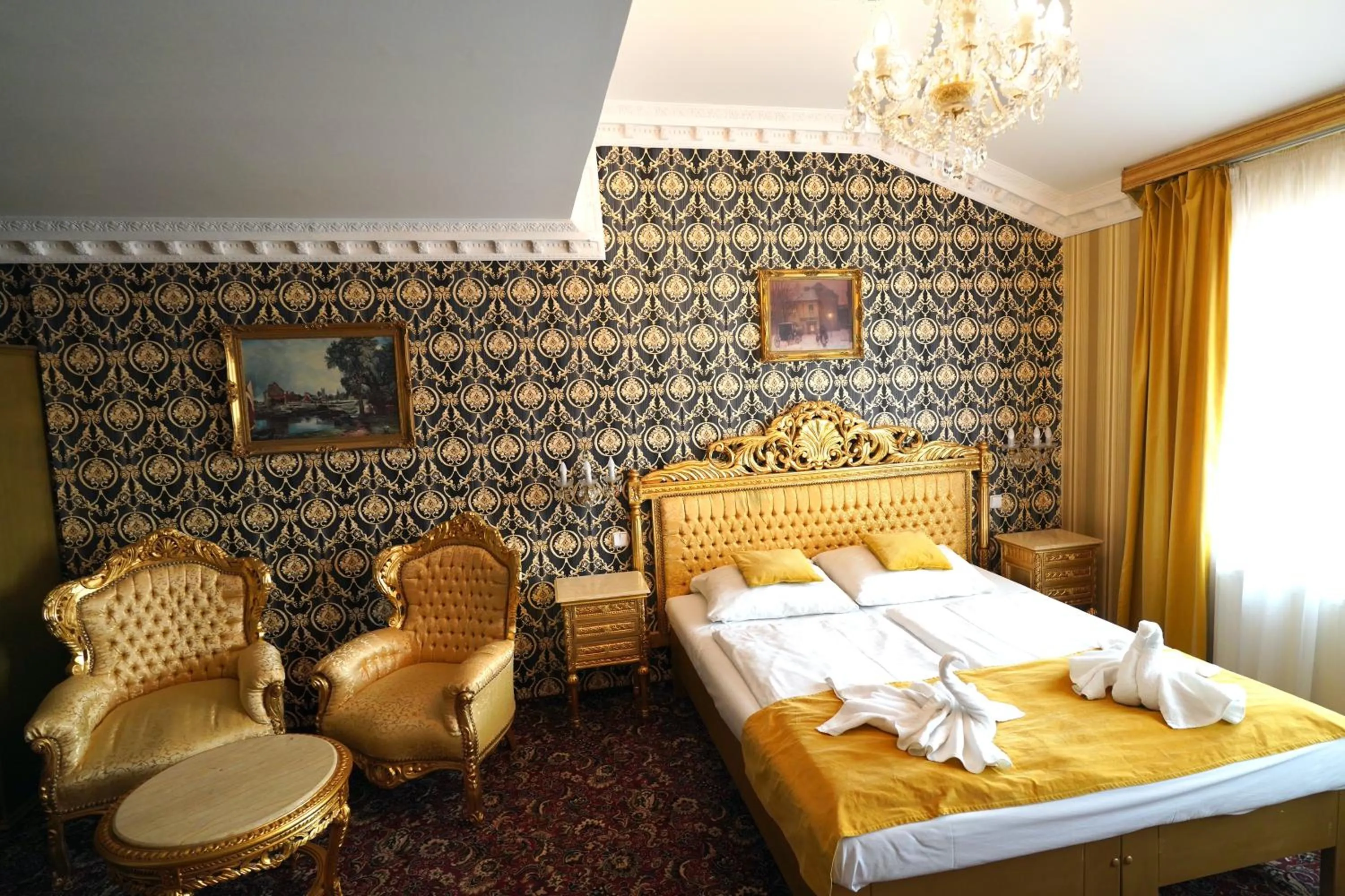 Bed in Hotel Liliova Prague Old Town