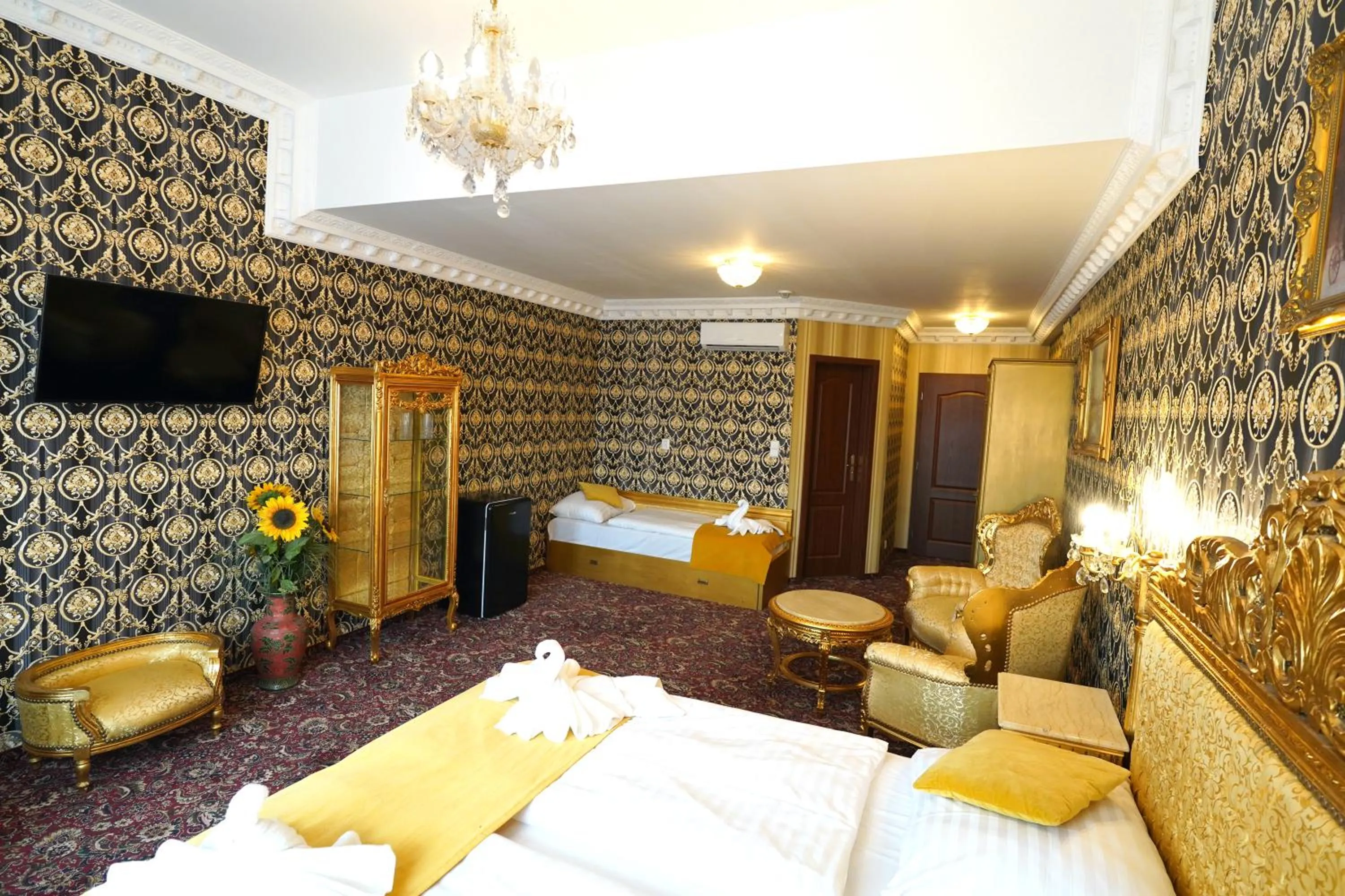 Photo of the whole room, Bed in Hotel Liliova Prague Old Town