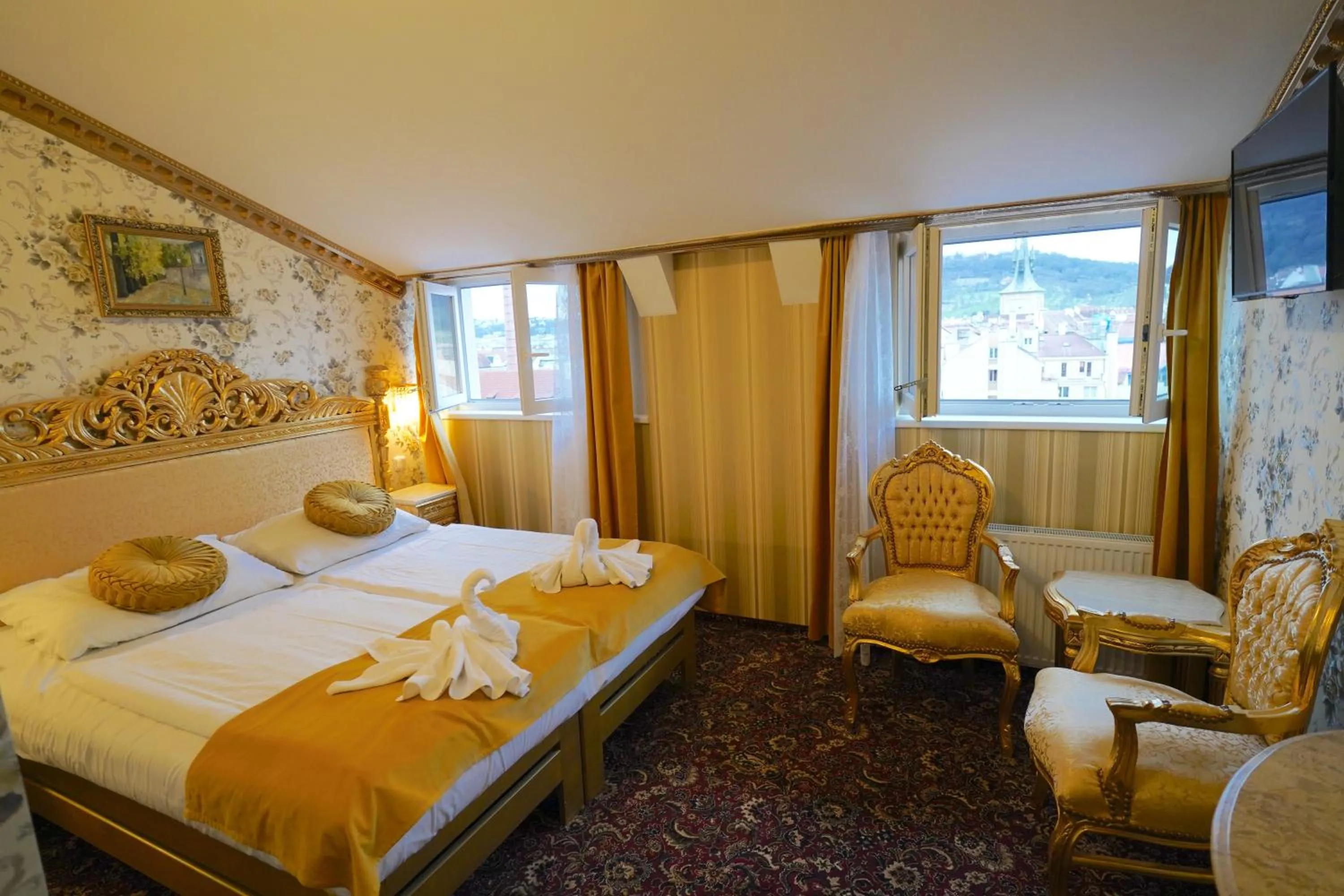 Photo of the whole room, Bed in Hotel Liliova Prague Old Town