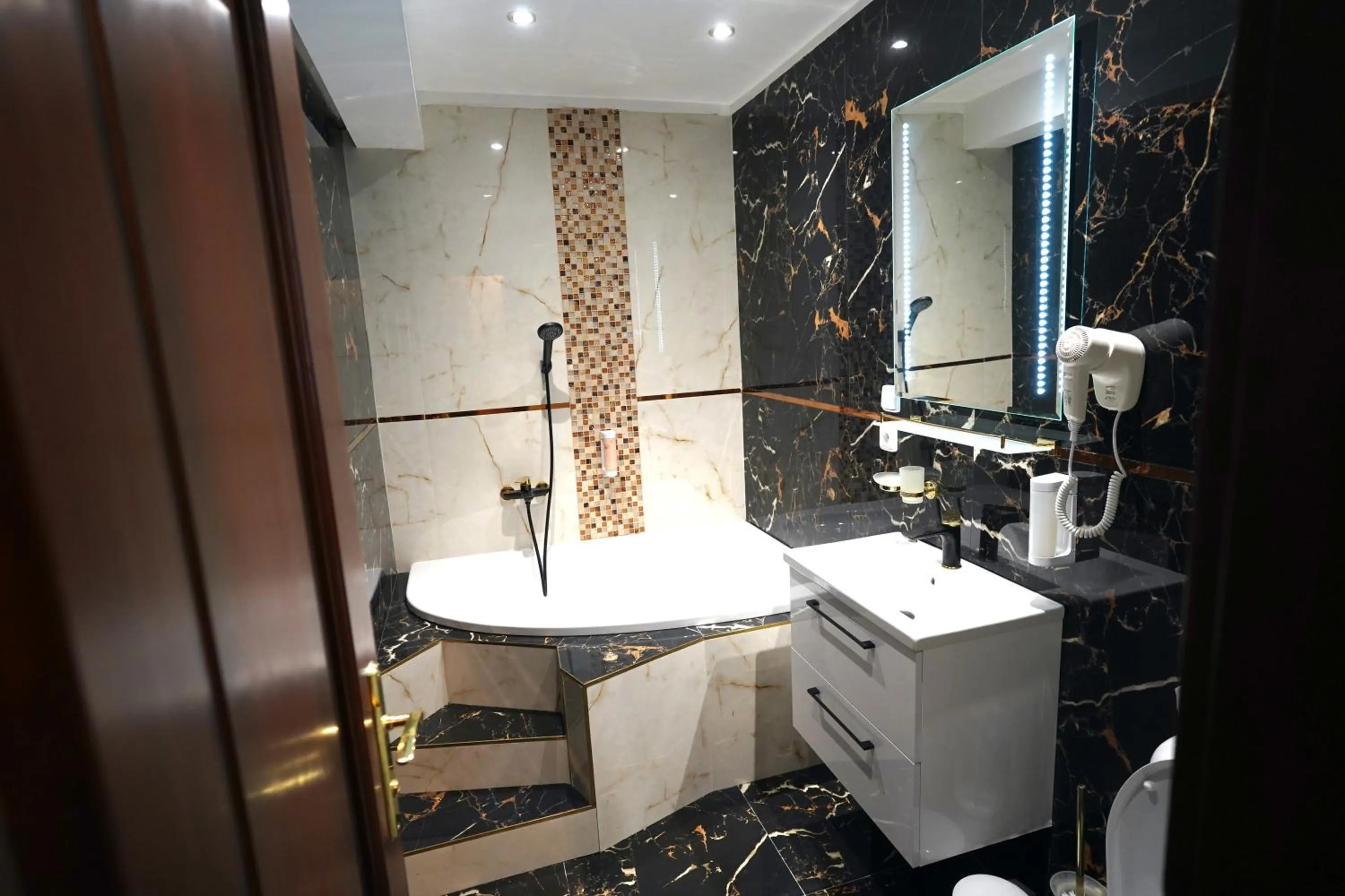 Bathroom in Hotel Liliova Prague Old Town