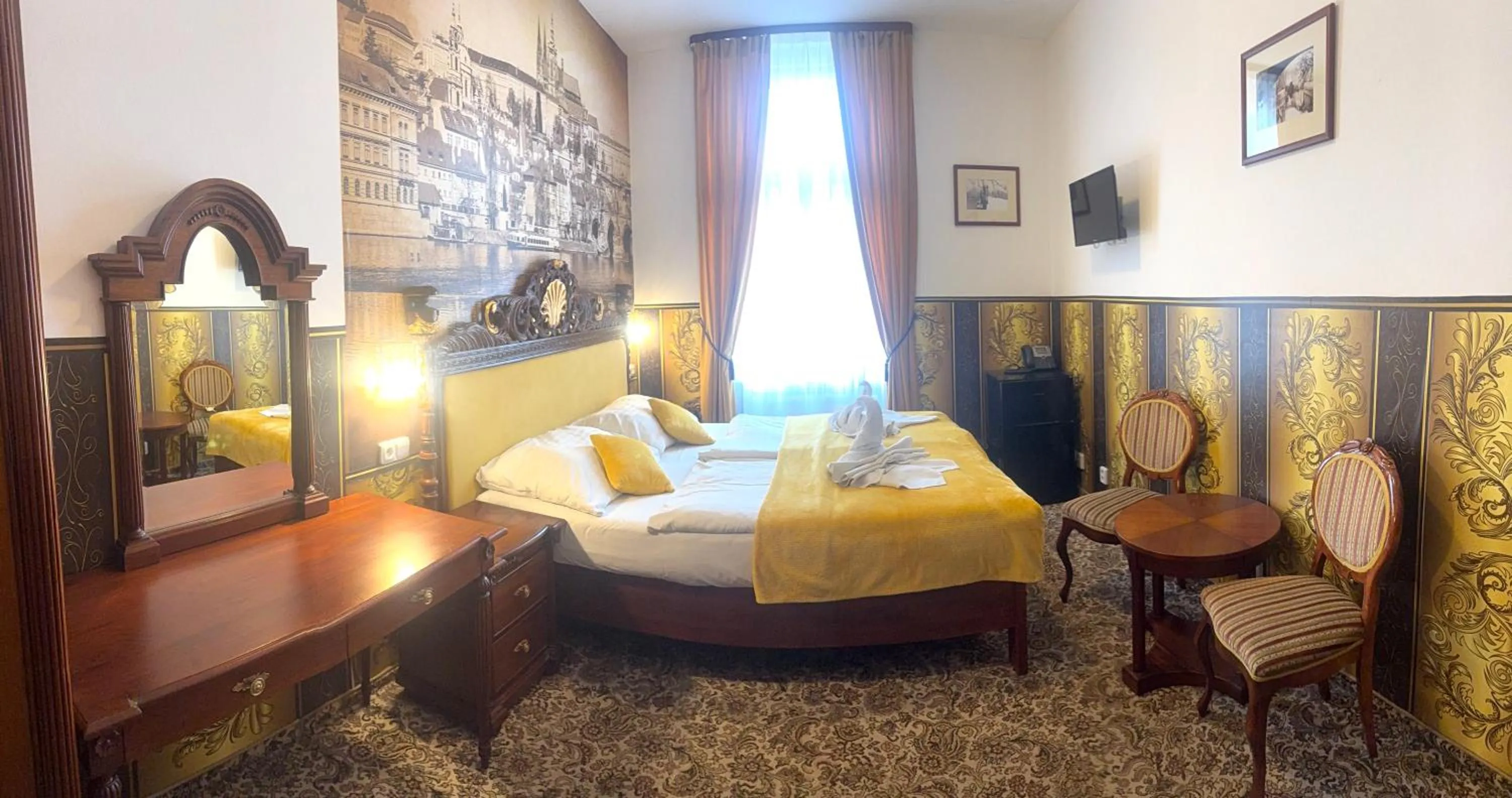 Bed in Hotel Liliova Prague Old Town