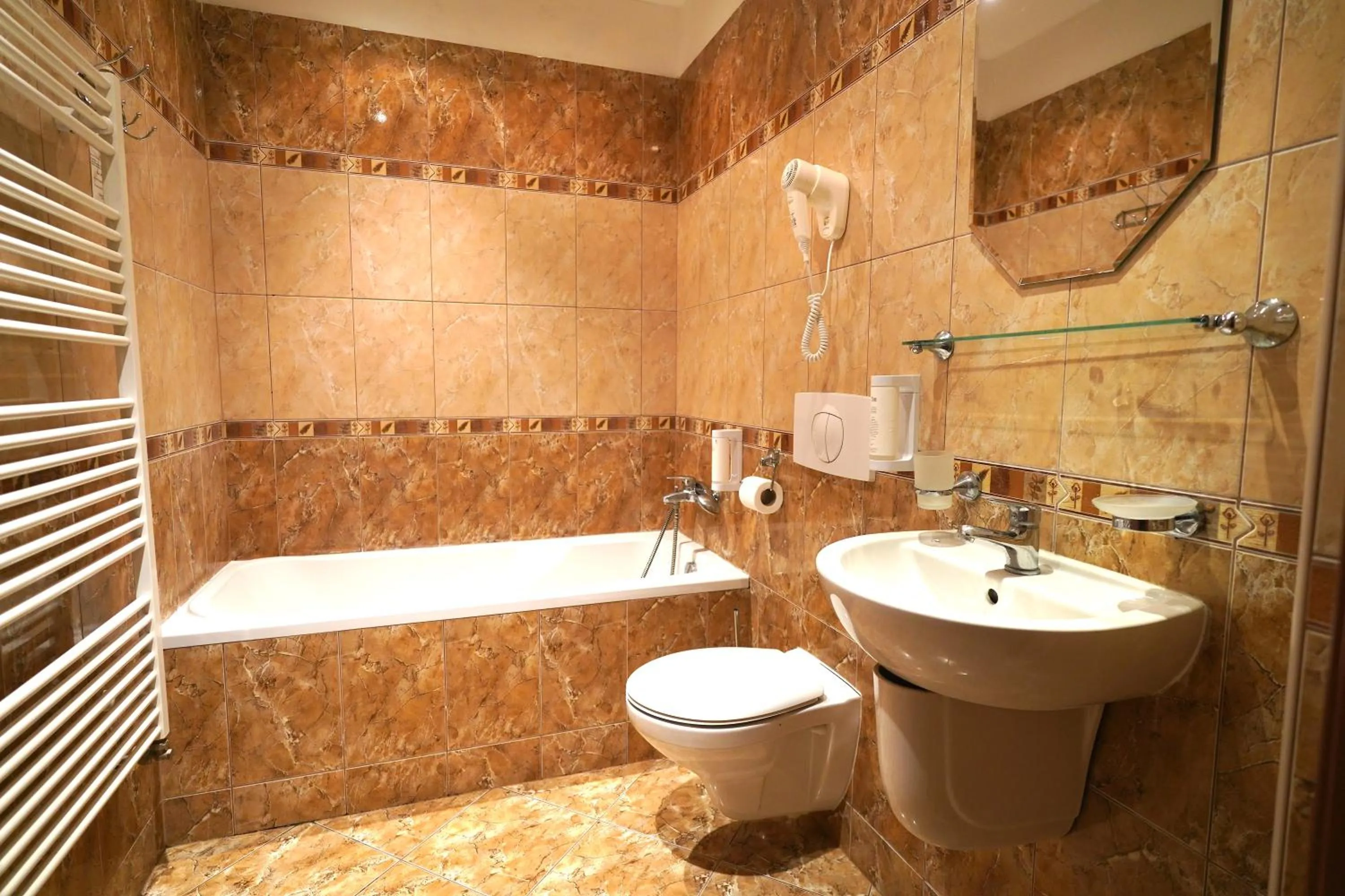 Bathroom in Hotel Liliova Prague Old Town