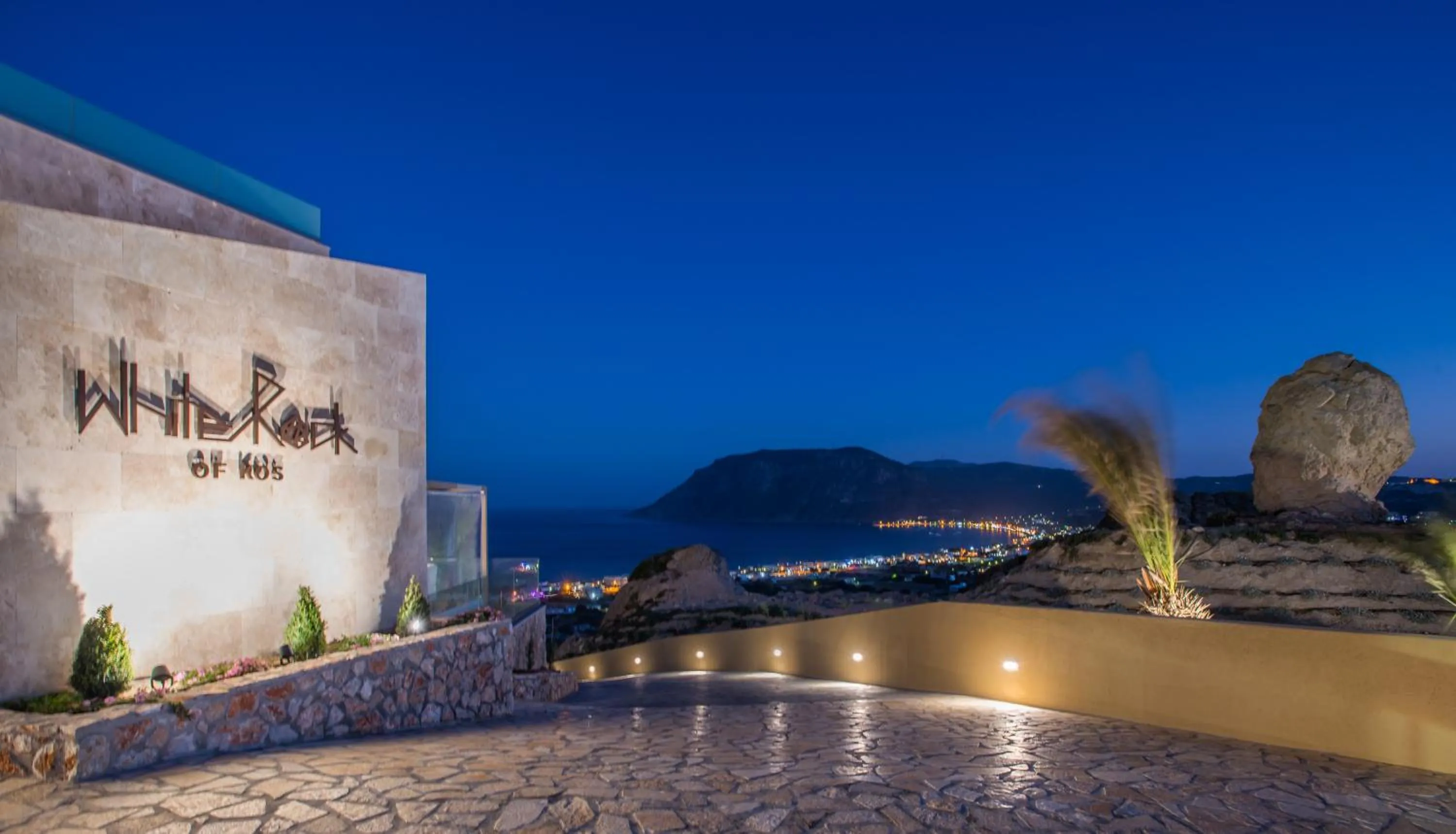 Property logo or sign in White Rock of Kos Hotel - Adults only