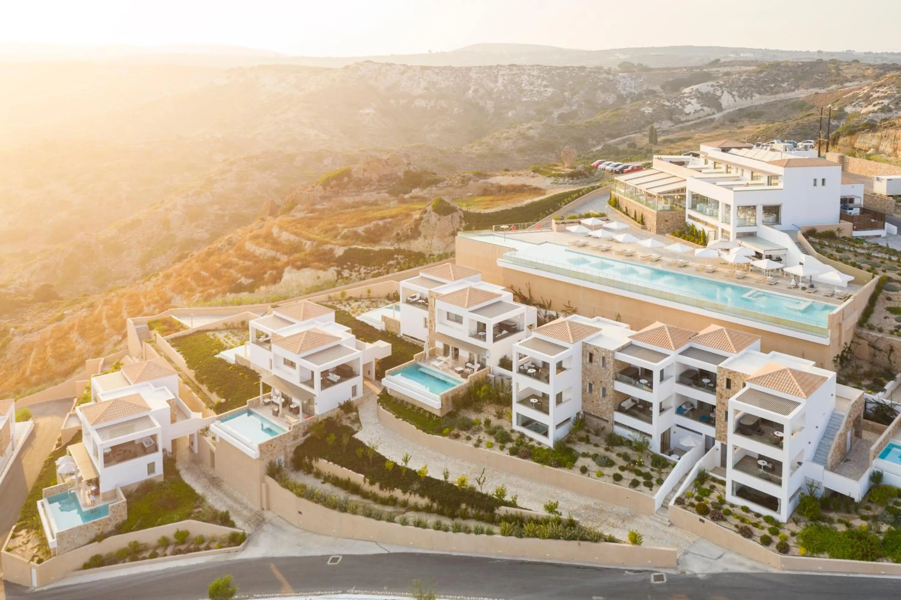 Bird's eye view in White Rock of Kos Hotel - Adults only