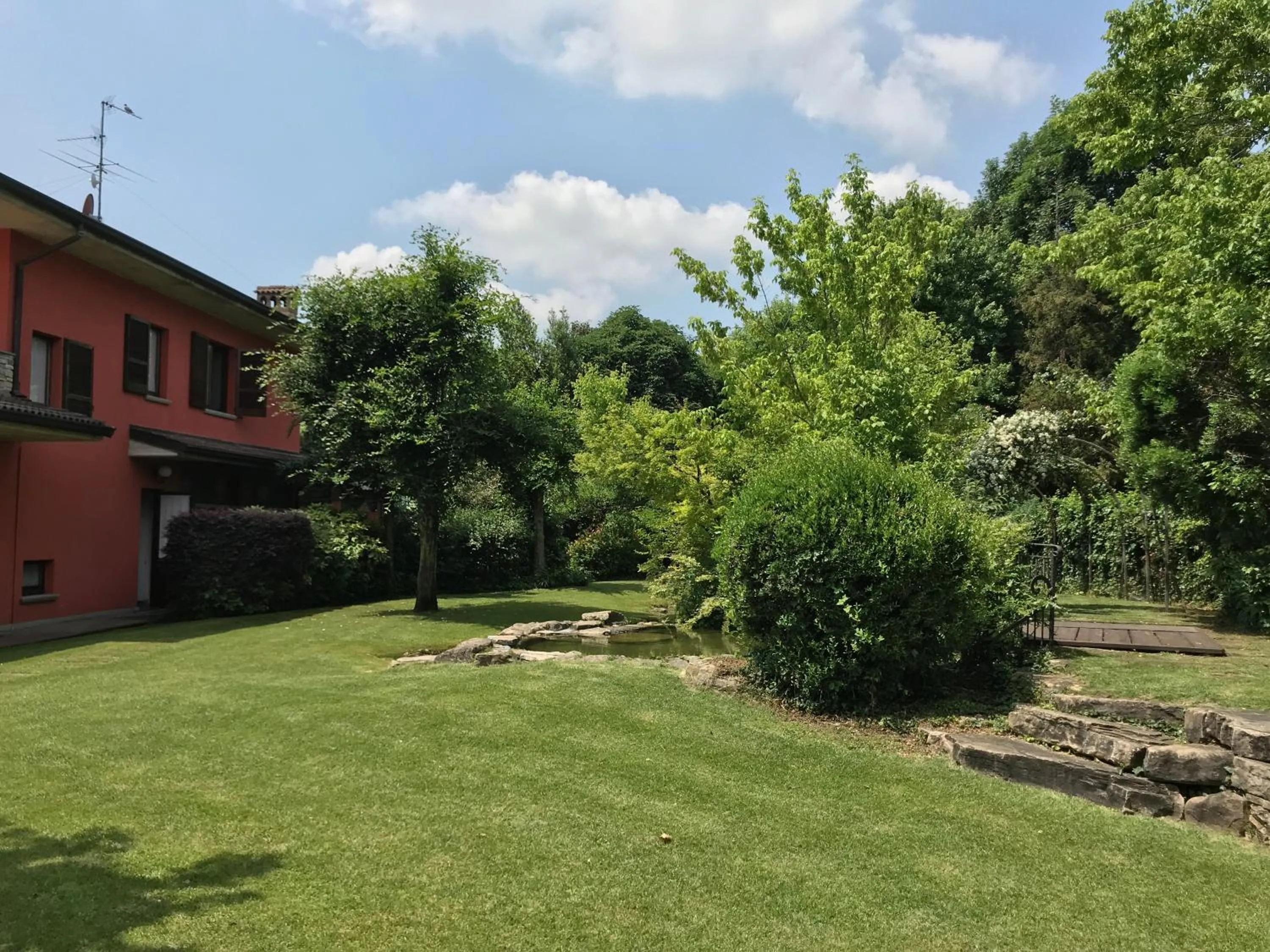 Garden in Il Leone D'Oro