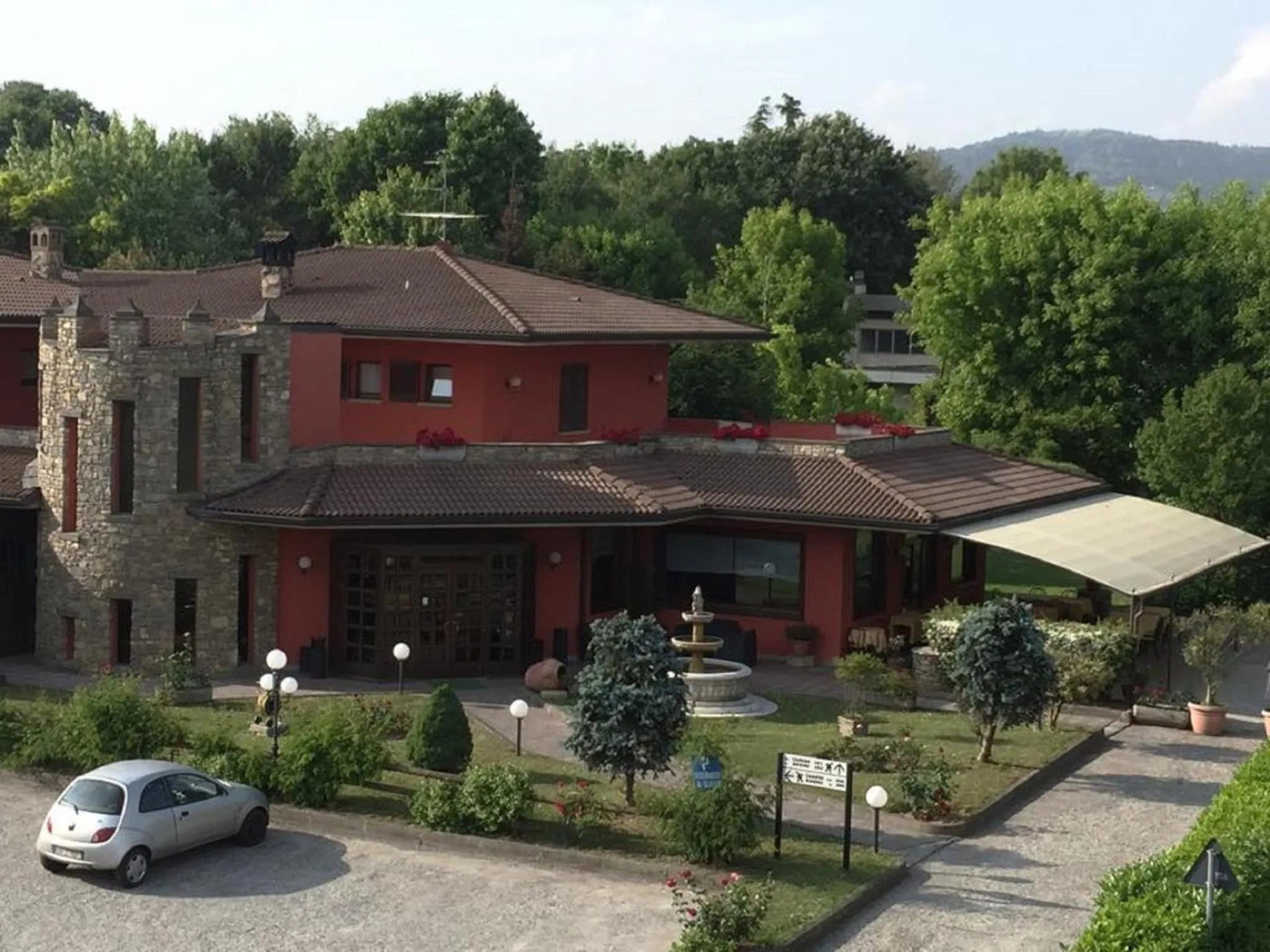 Bird's eye view in Il Leone D'Oro