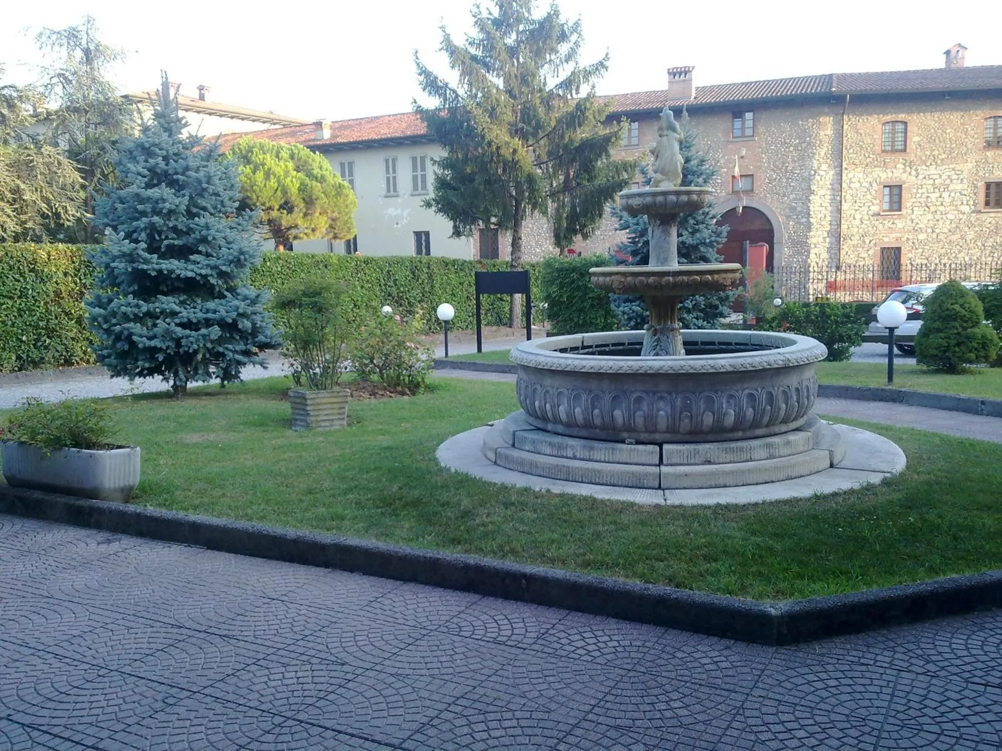 Garden in Il Leone D'Oro