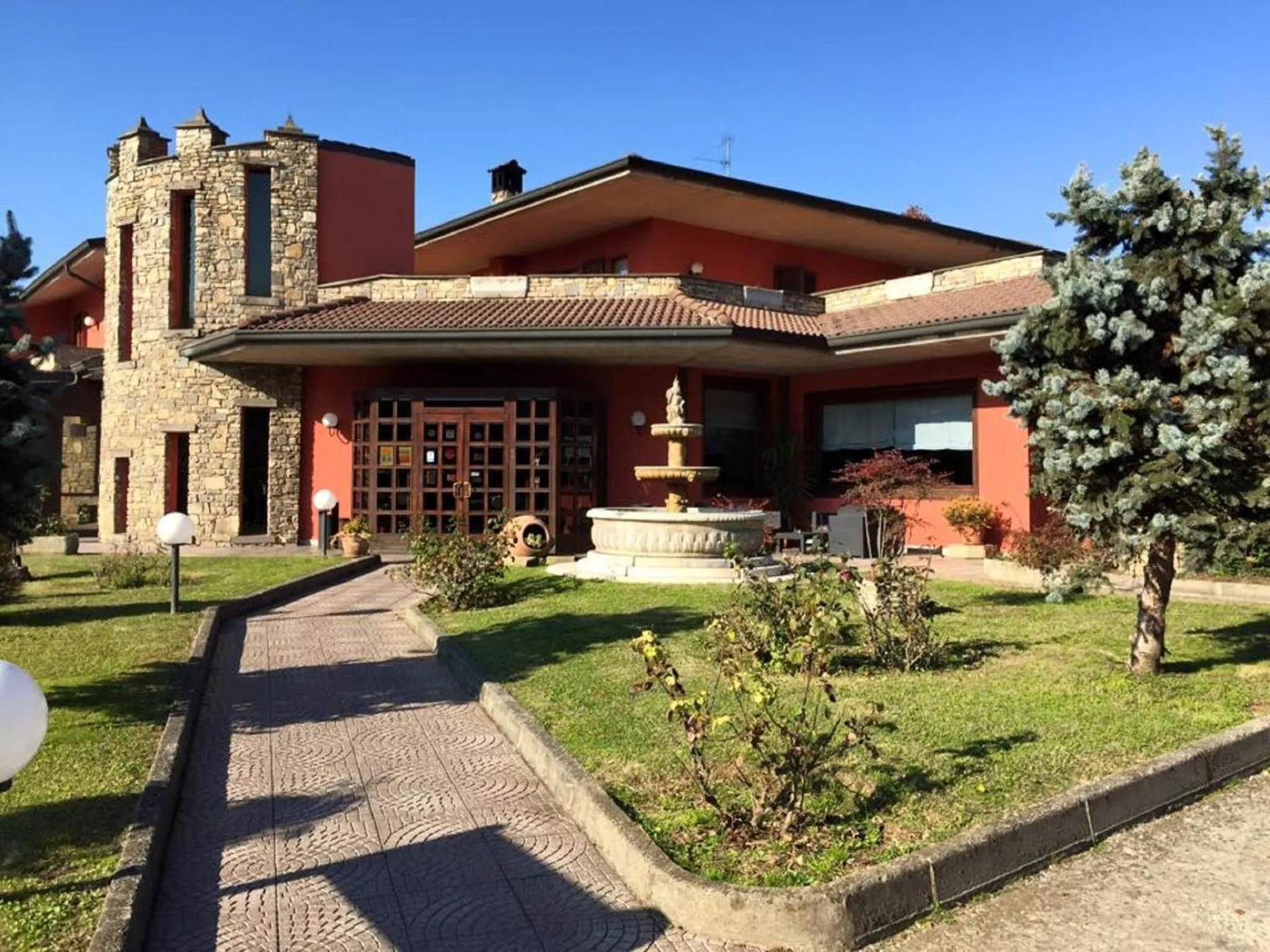 Garden in Il Leone D'Oro