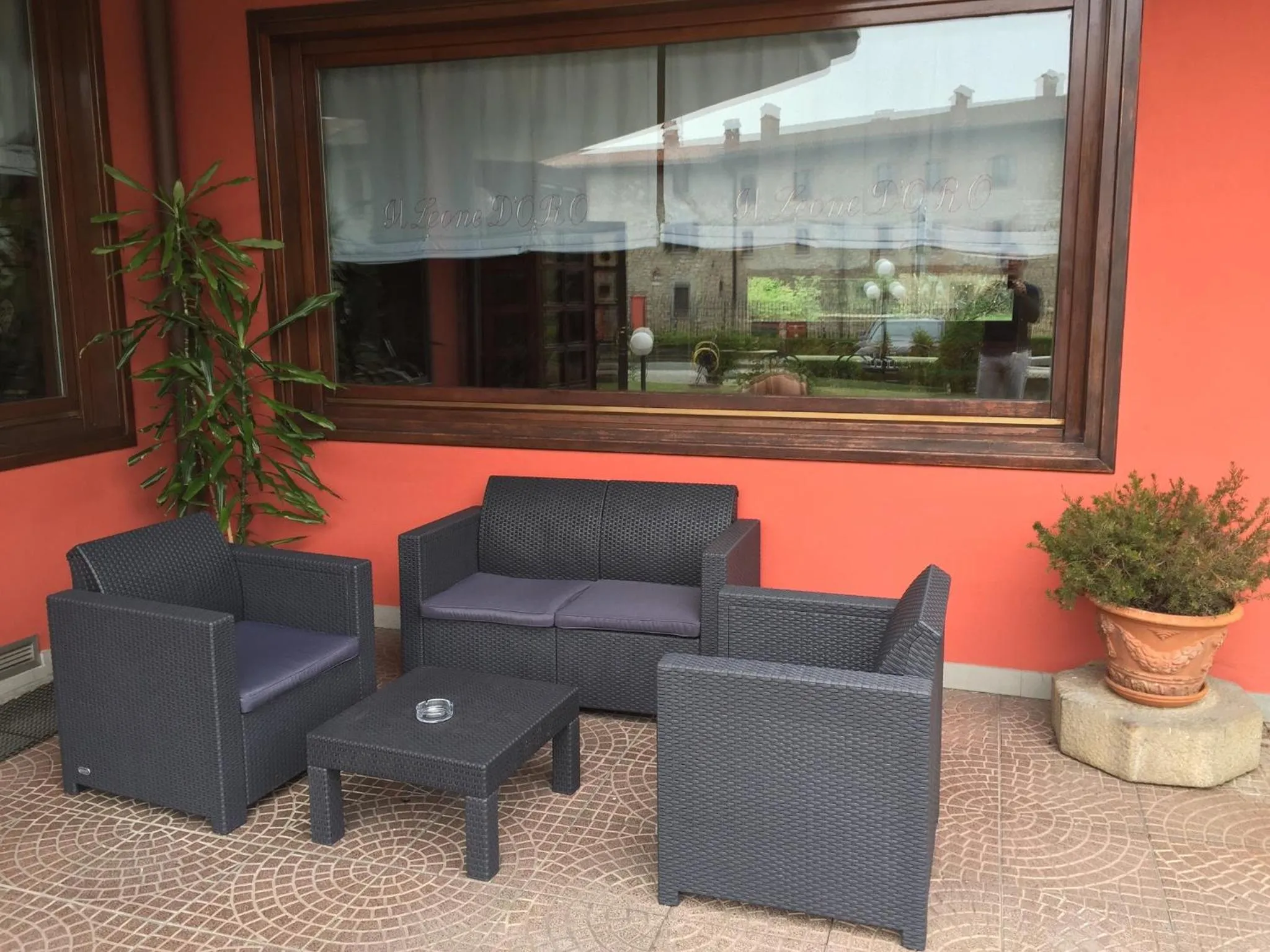 Garden in Il Leone D'Oro