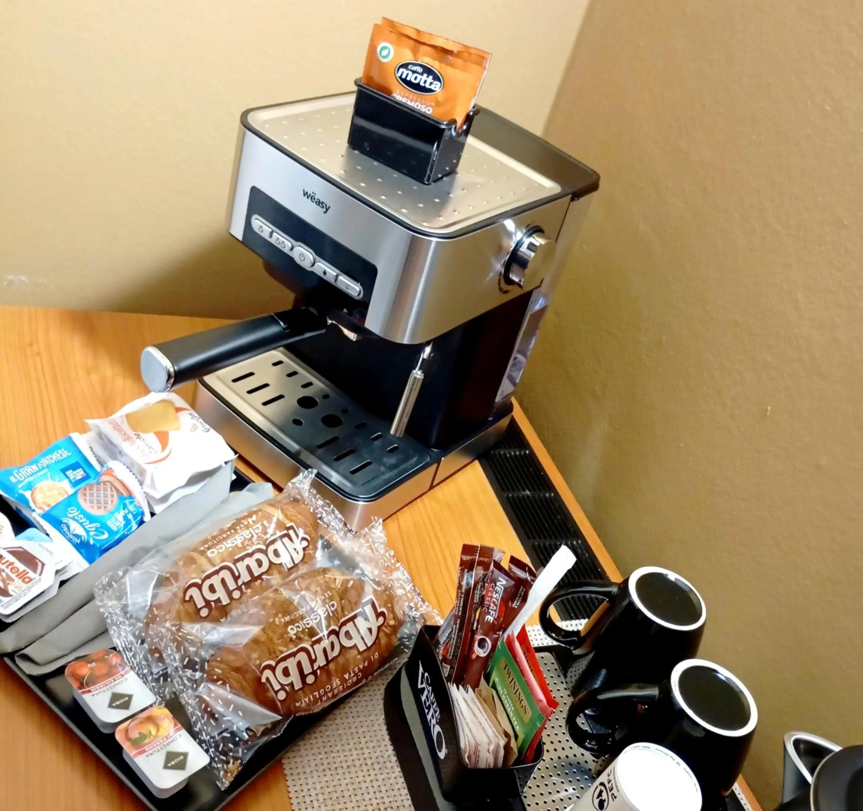 Food close-up in Il Leone D'Oro