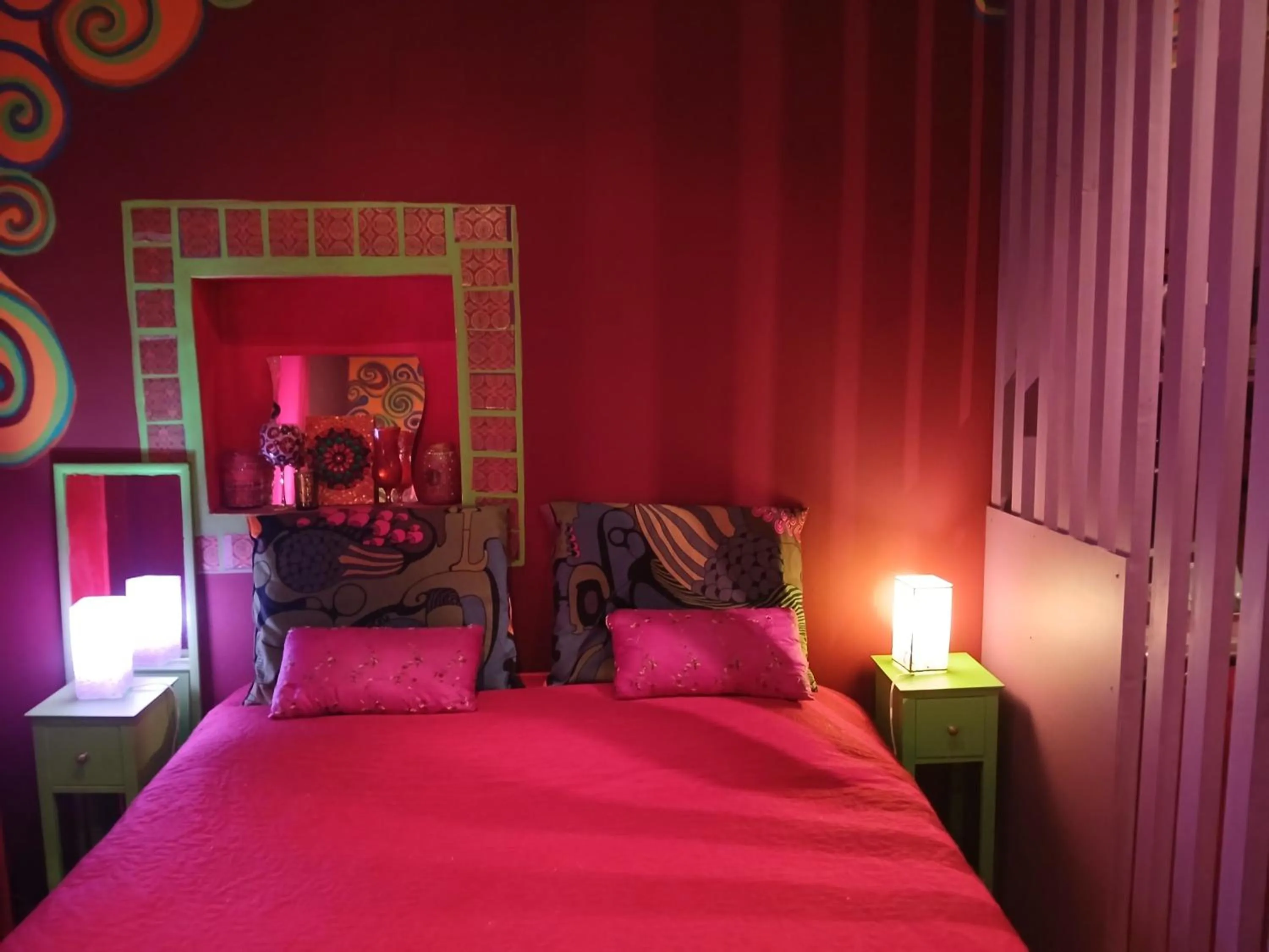 Bed in Suite d'Artista Calcata