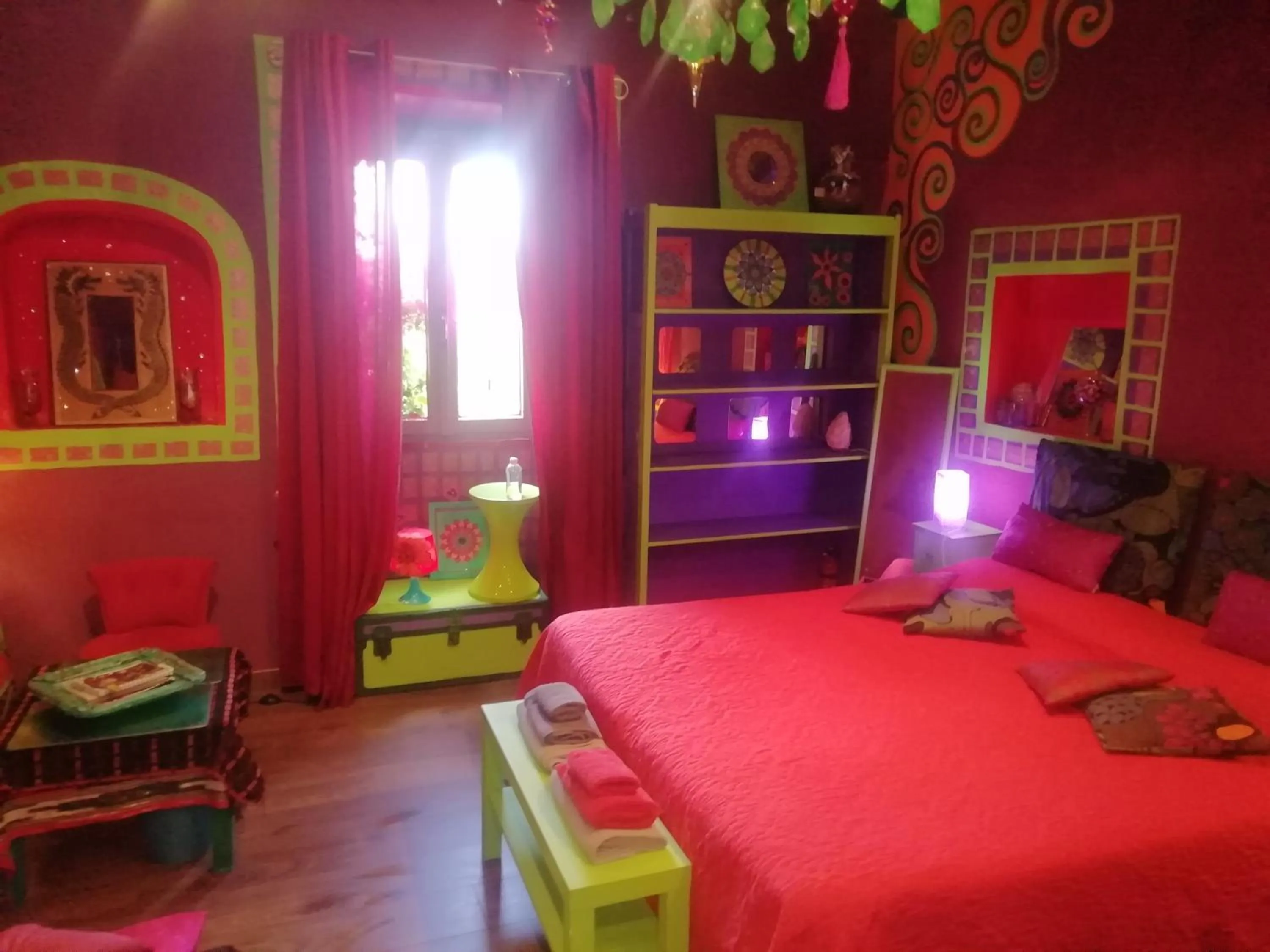 Bed in Suite d'Artista Calcata