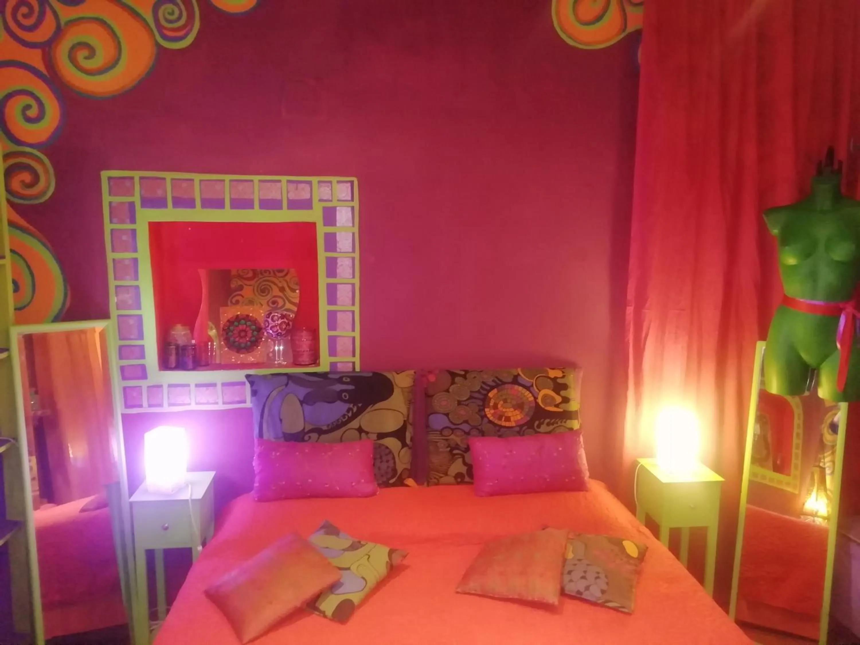 Bed in Suite d'Artista Calcata