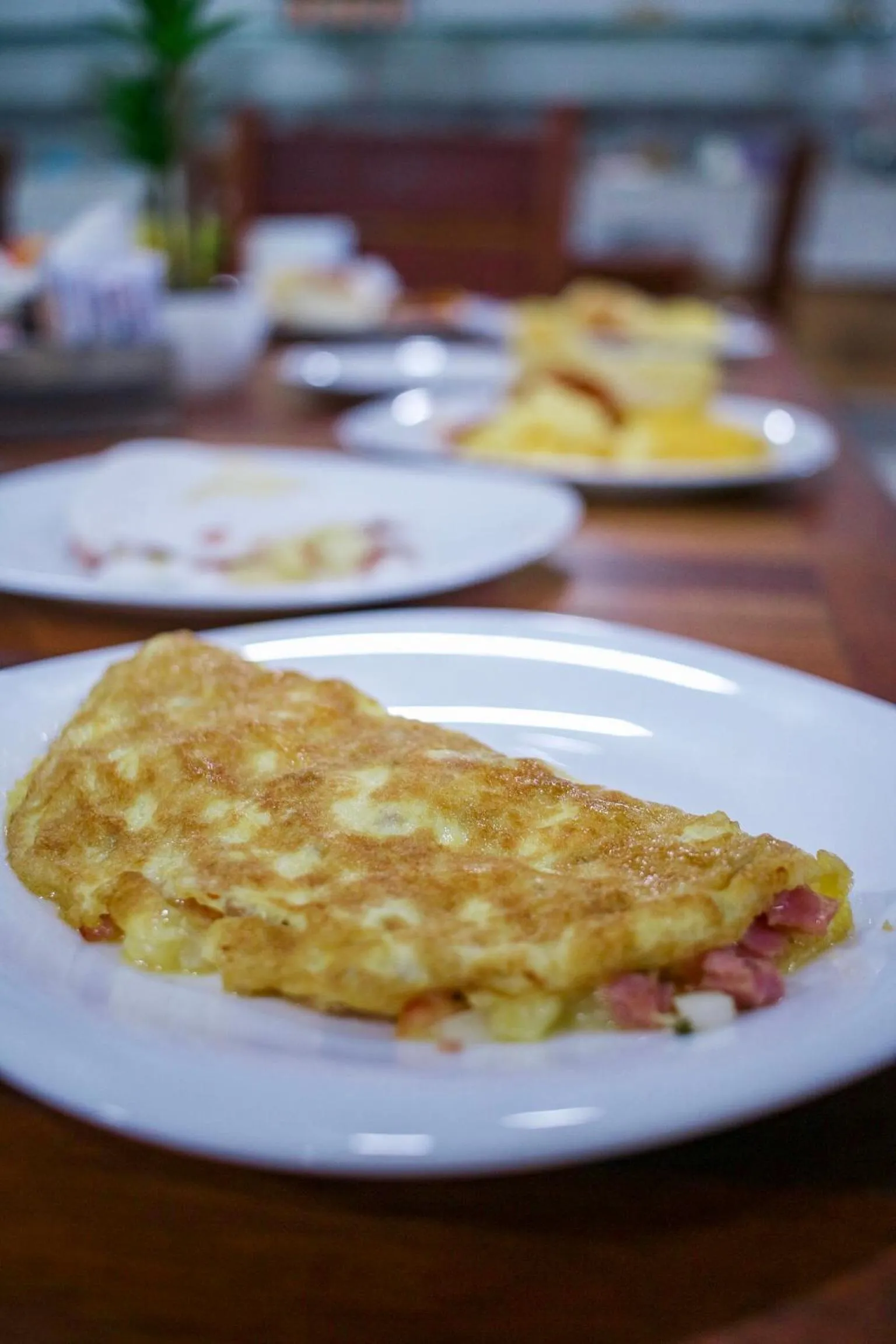 Buffet breakfast in Oriental Praia Hotel