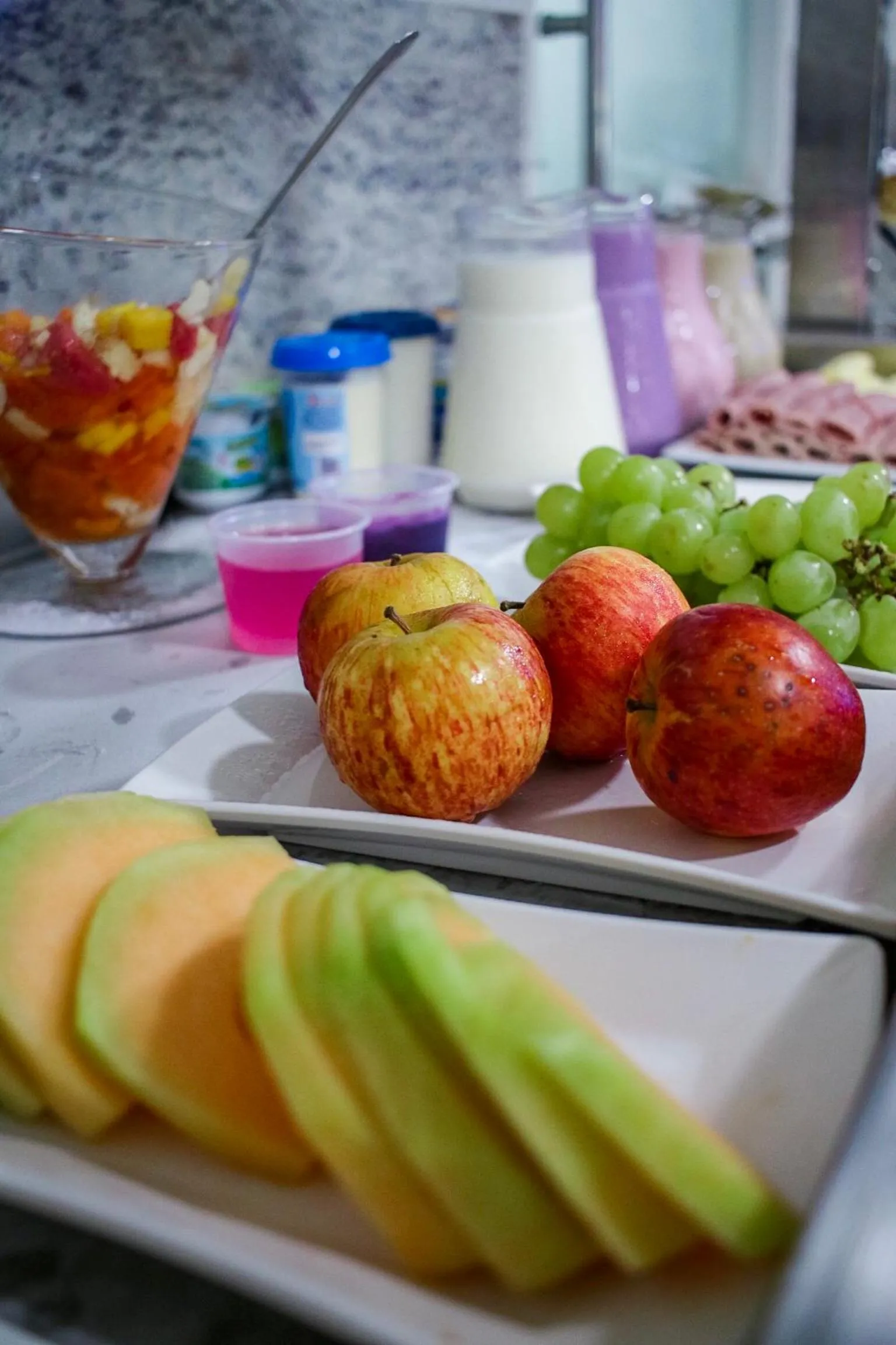 Buffet breakfast in Oriental Praia Hotel