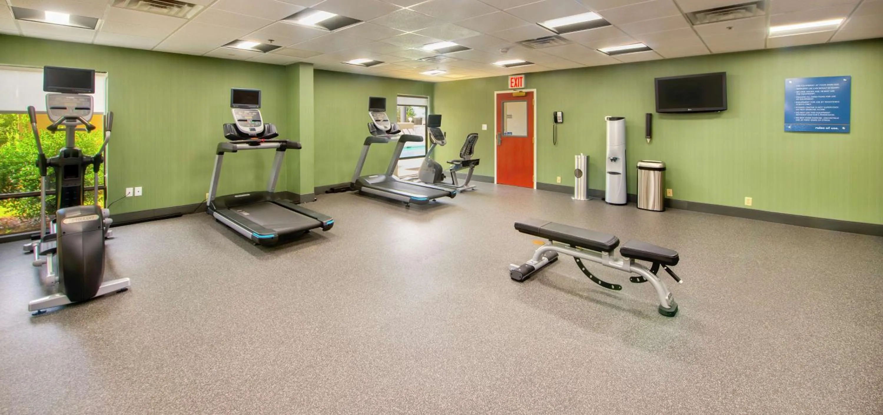 Fitness centre/facilities in Hampton Inn Gaffney