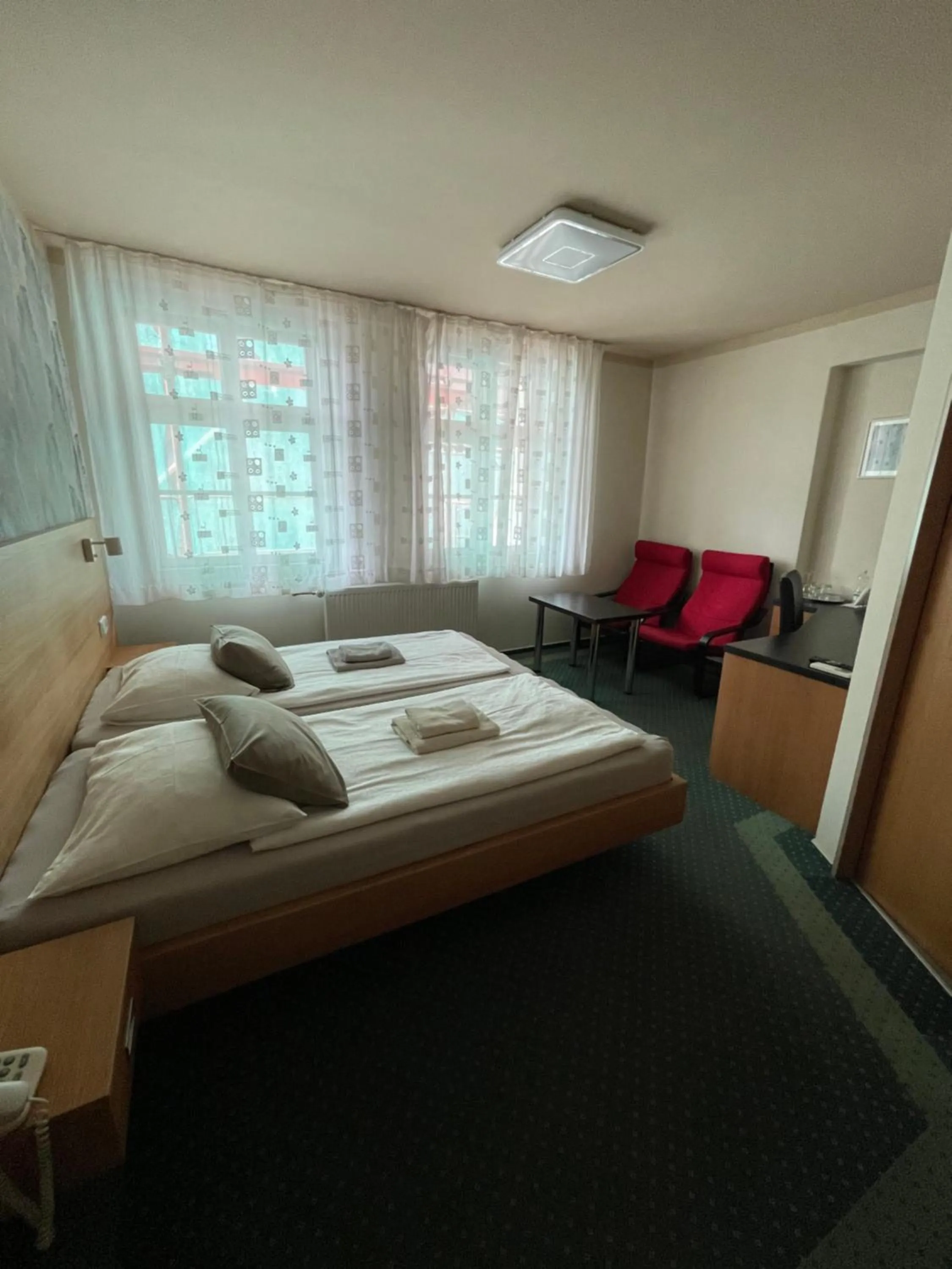 Bed in Hotel Vacek Pod Věží