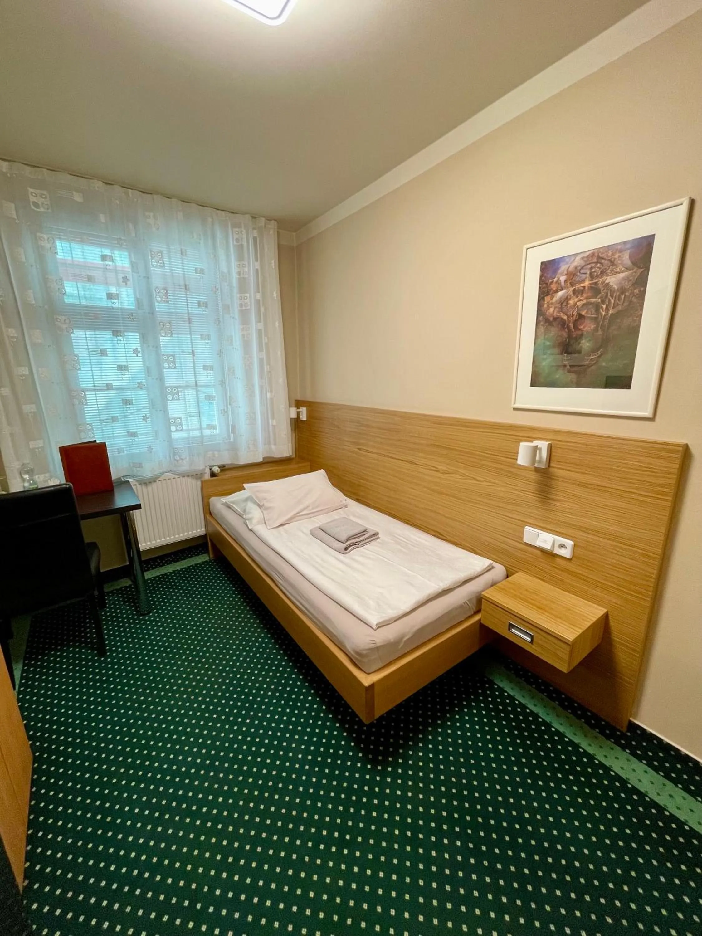 Bed in Hotel Vacek Pod Věží