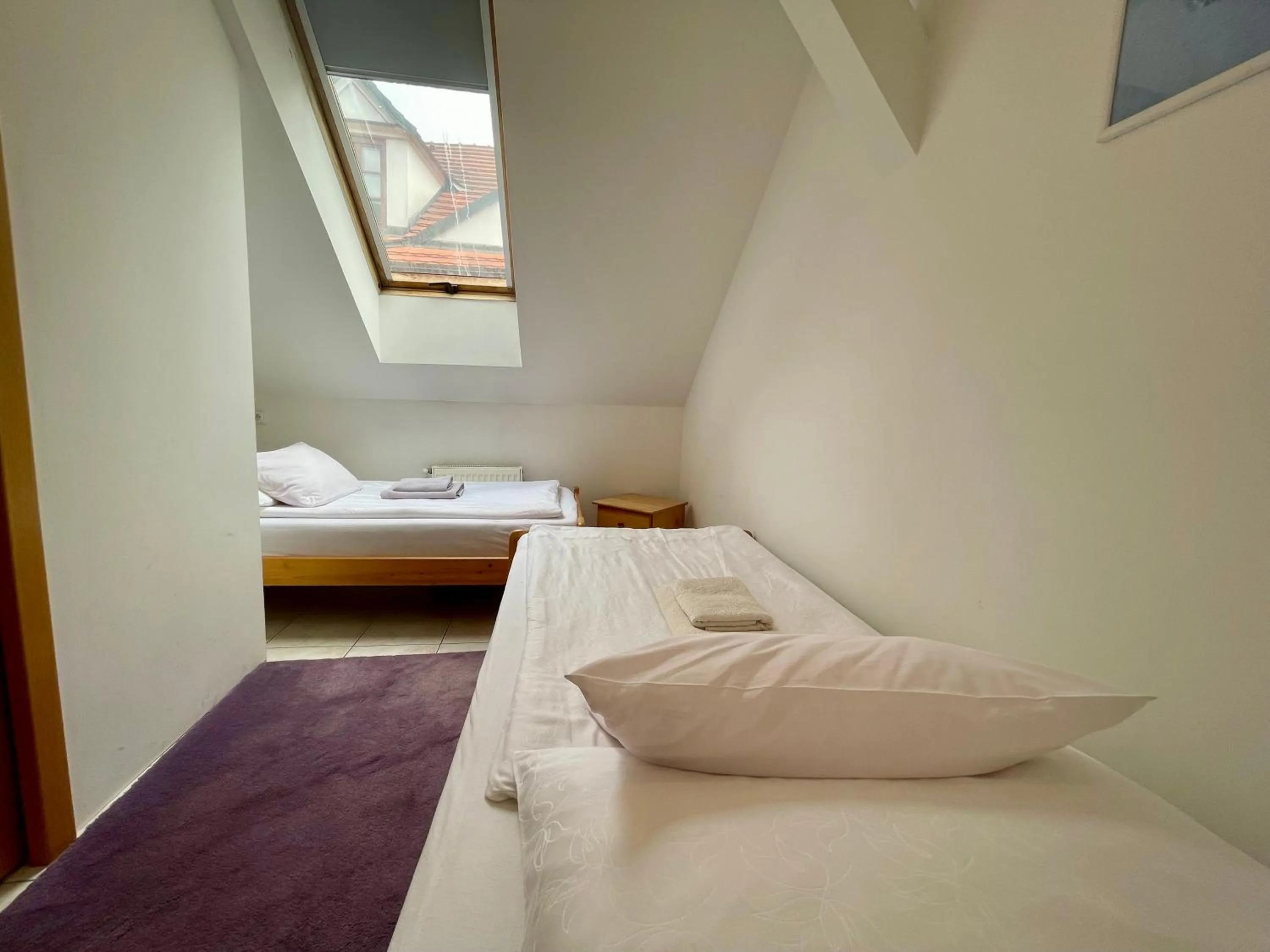 Bed in Hotel Vacek Pod Věží