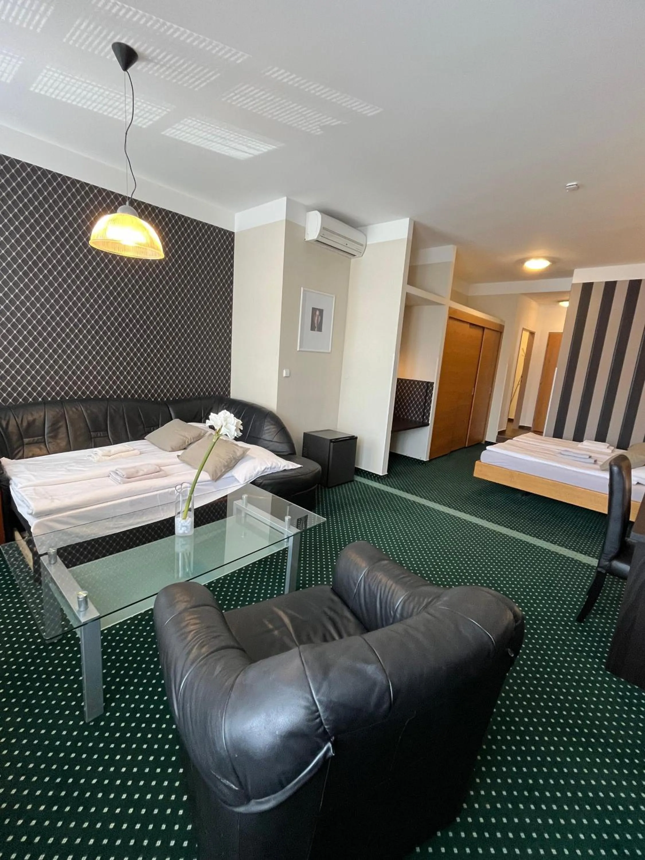 Bed in Hotel Vacek Pod Věží