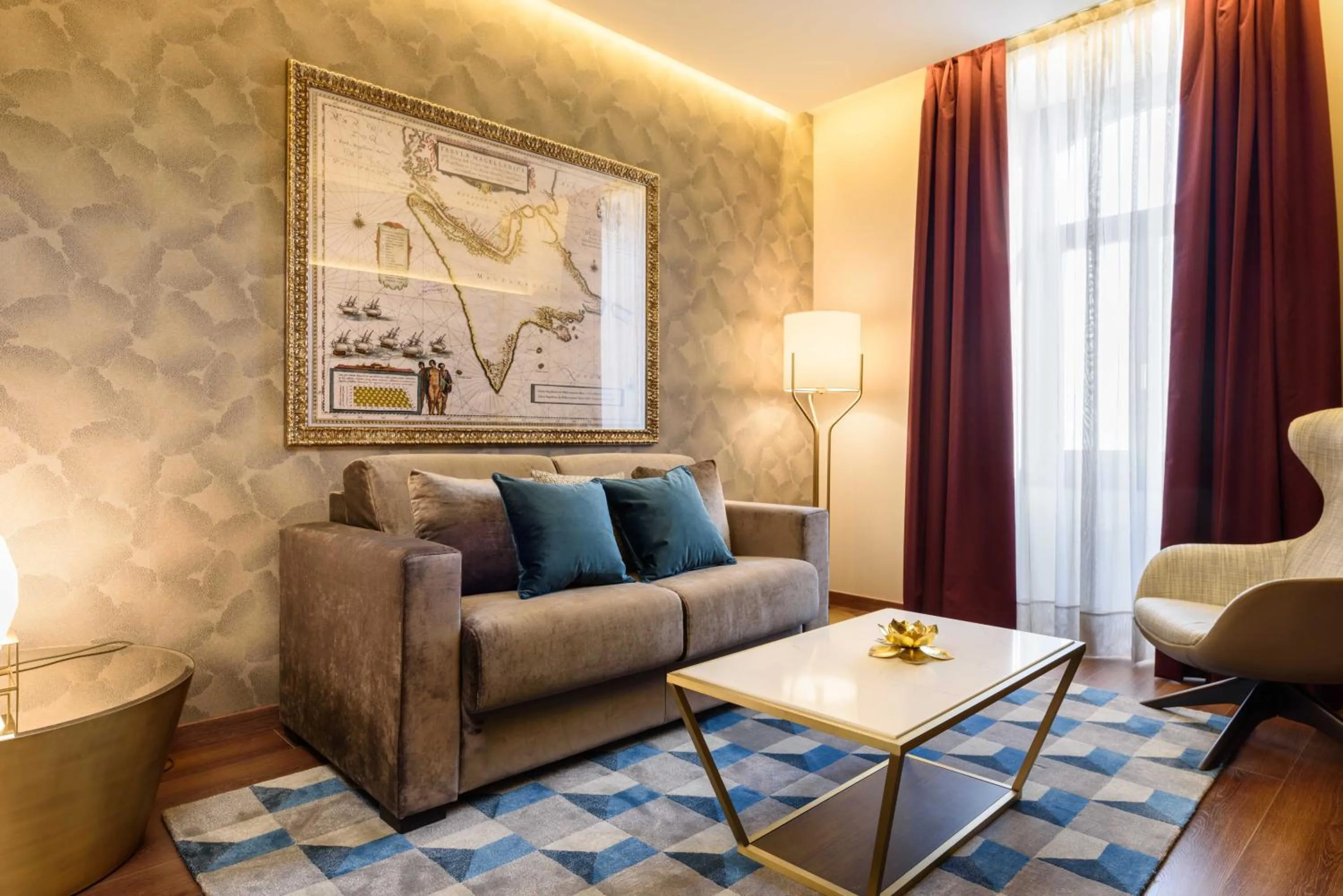 Living room in Áurea Museum by Eurostars Hotel Company