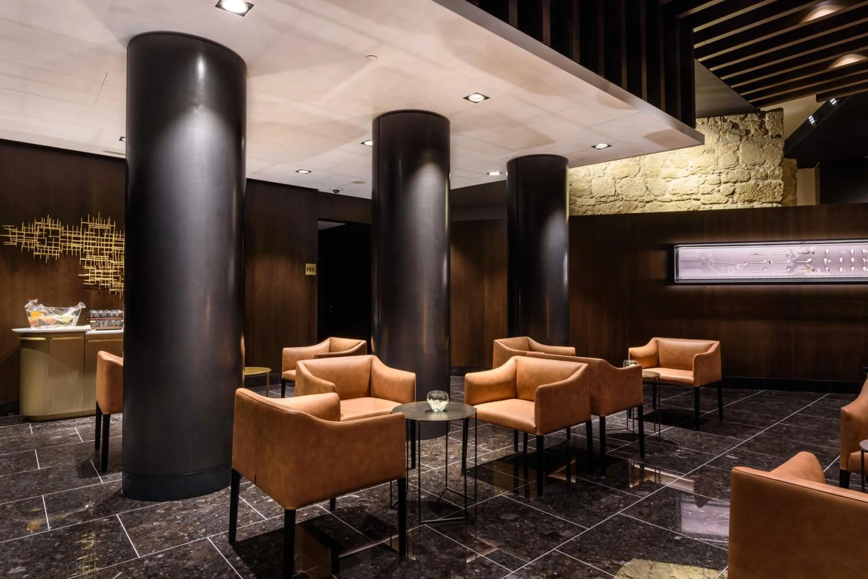 Lounge or bar in Áurea Museum by Eurostars Hotel Company