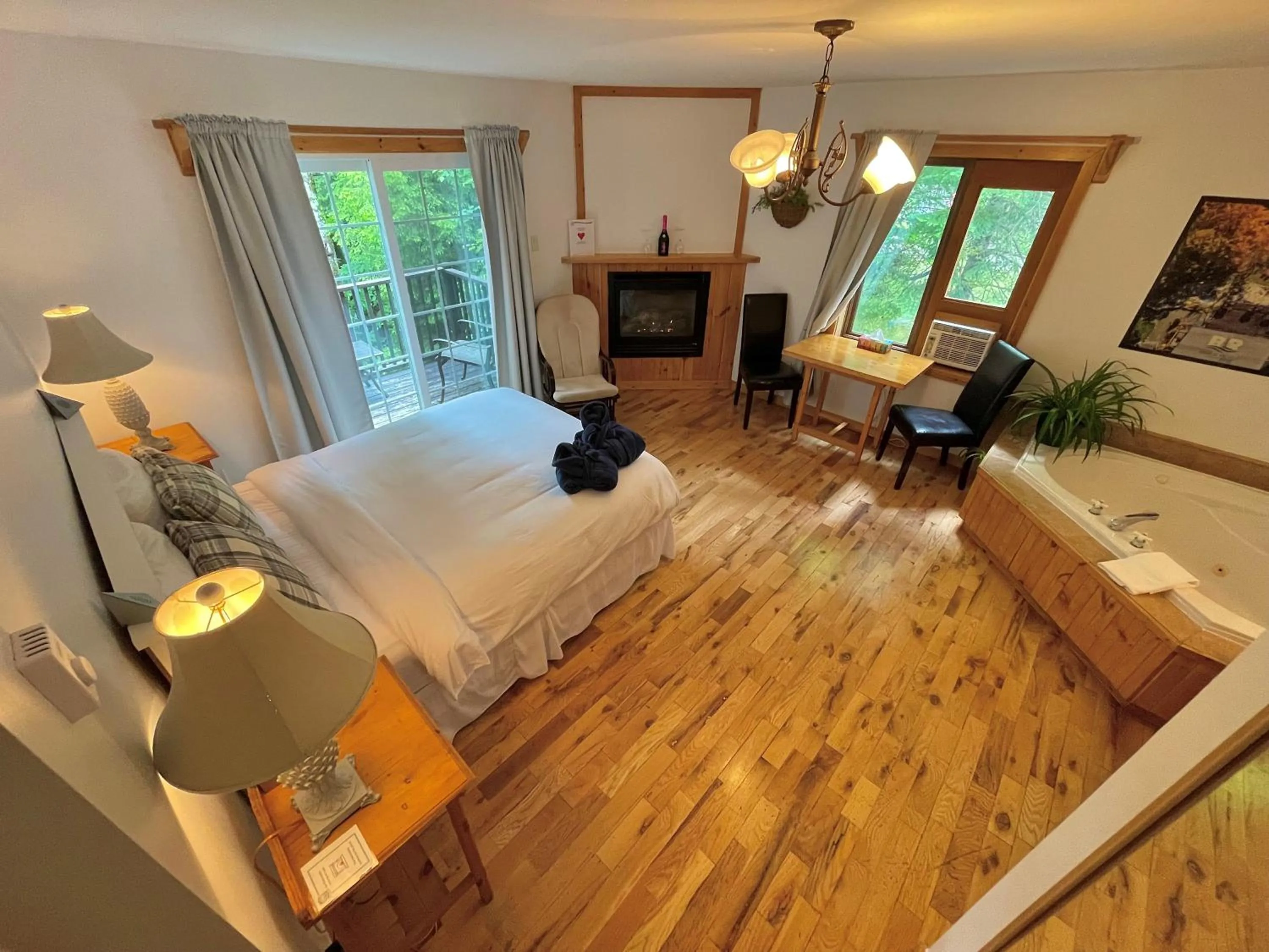 Bed in Auberge Spa & Beaux Reves