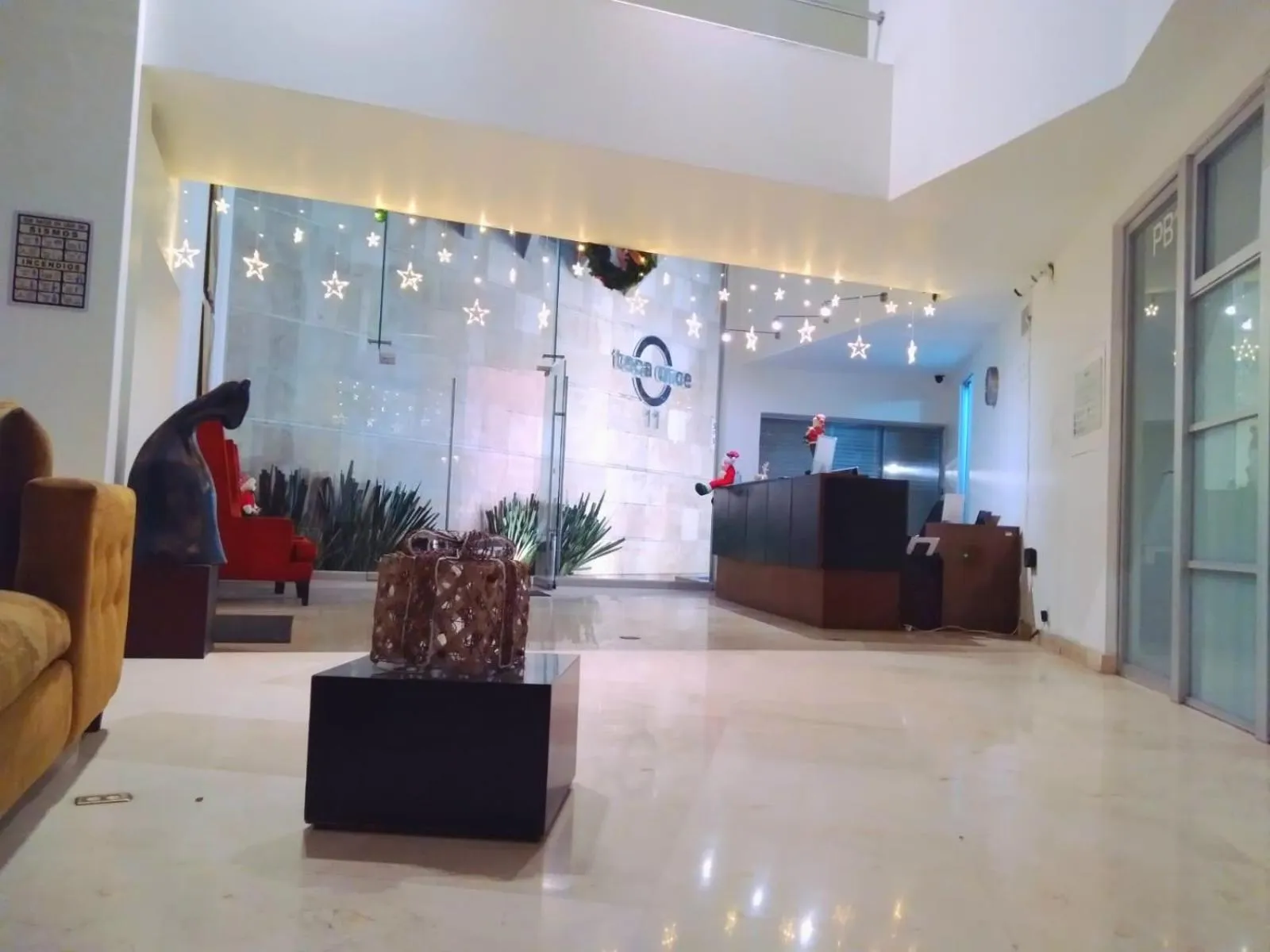 Lobby or reception in Suites Teca Once