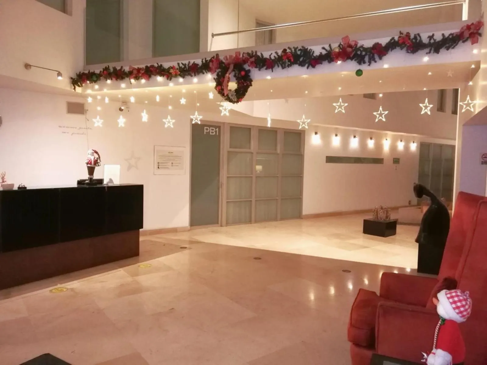 Lobby or reception in Suites Teca Once