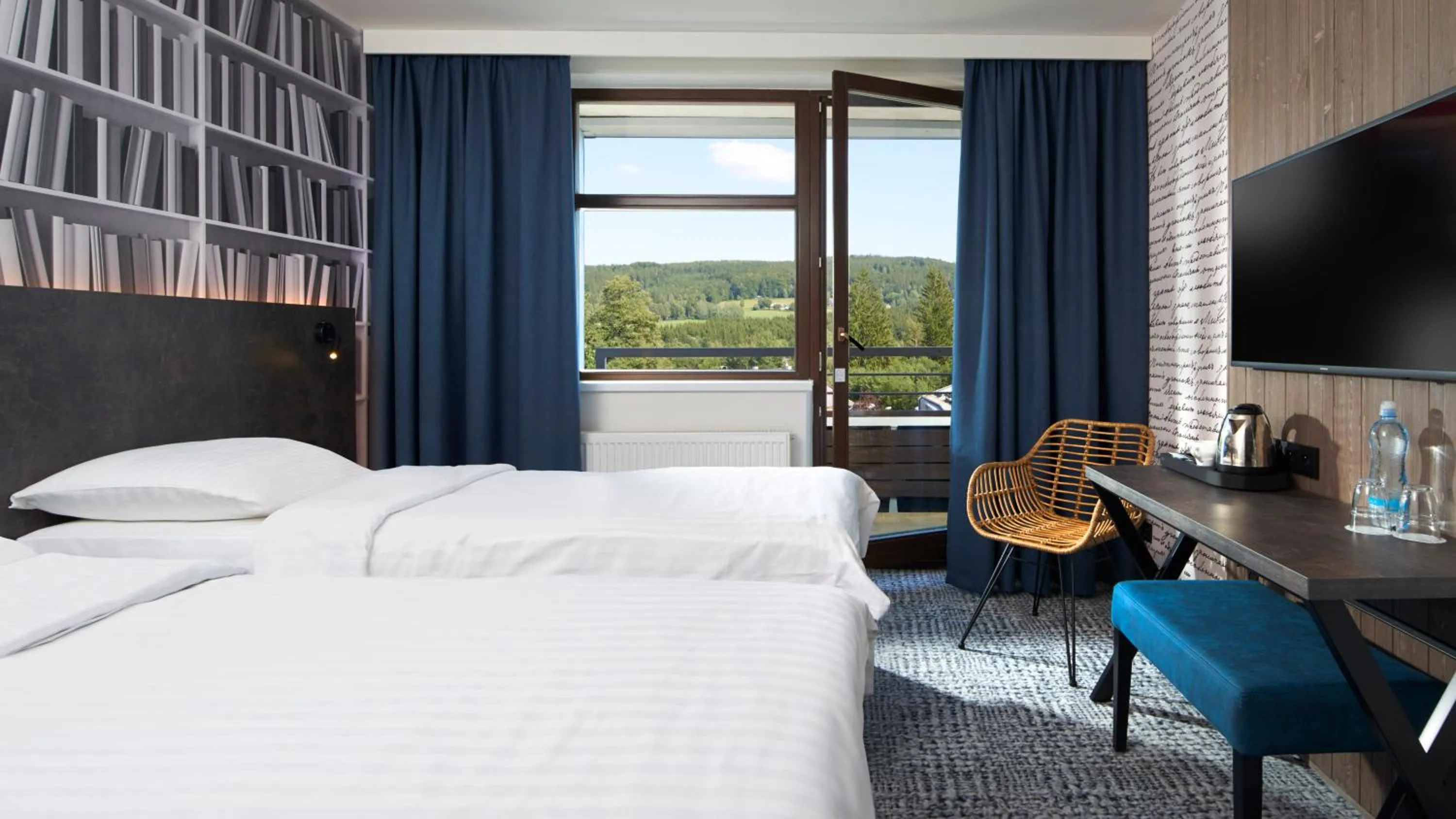 Bedroom, Bed in OREA Resort Devět Skal Vysočina