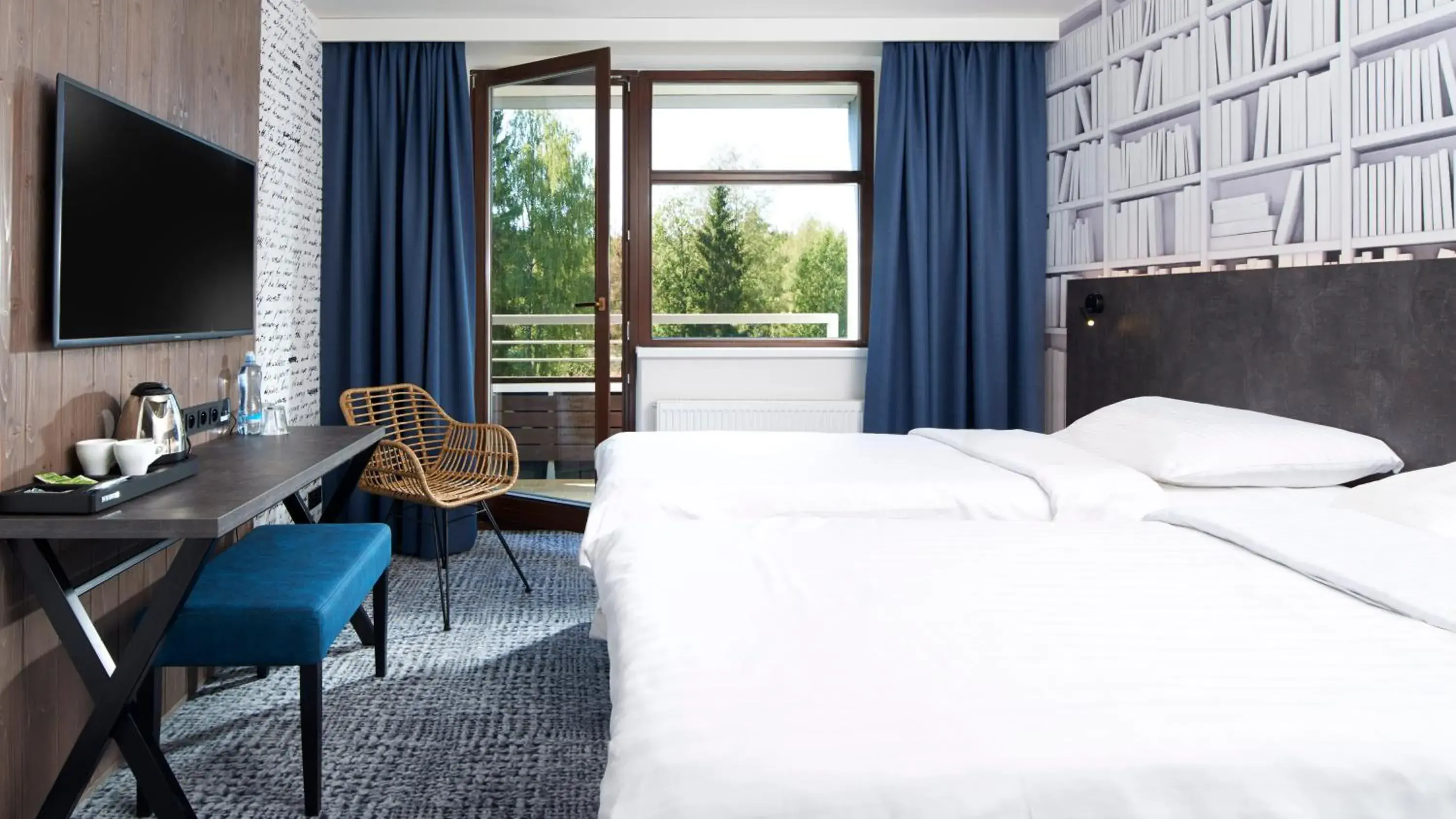 Deluxe Double or Twin Room with Balcony in OREA Resort Devět Skal Vysočina Deluxe Double or Twin Room with Balcony in OREA Resort Devět Skal Vysočina