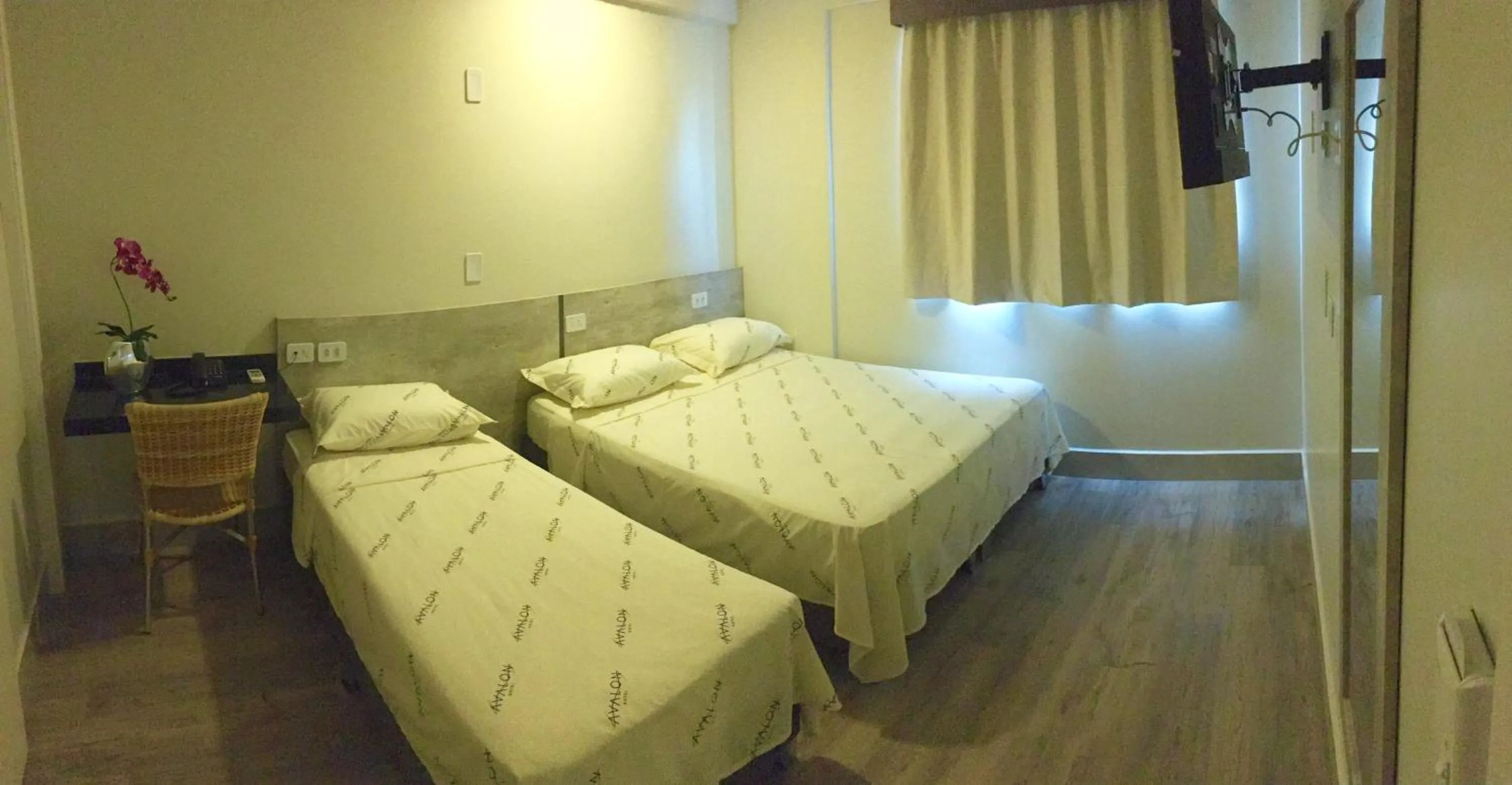 Bed in Hotel Avalon Maringá Econômico