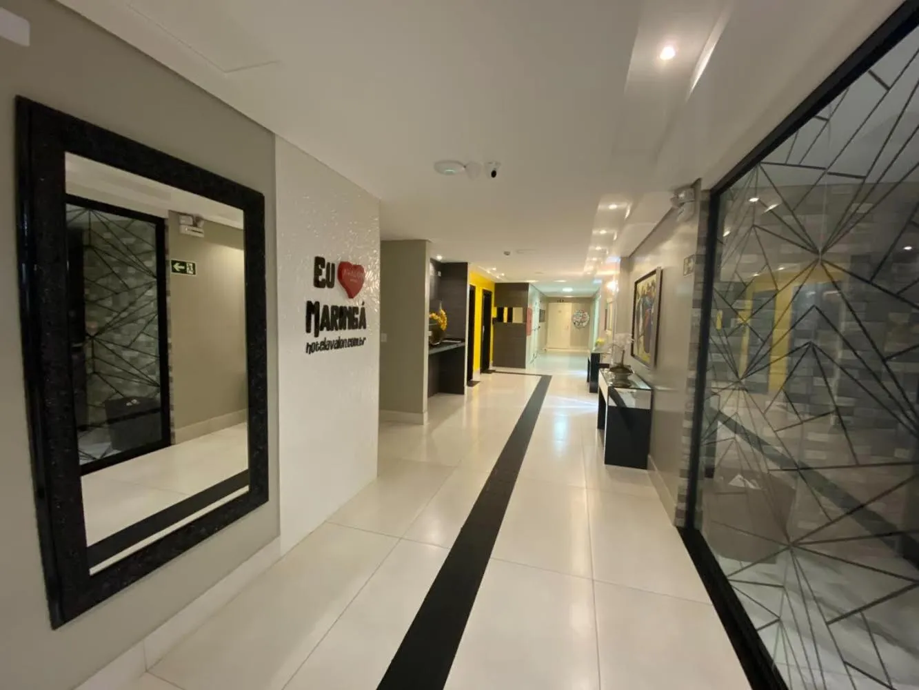 Lobby or reception in Hotel Avalon Maringá Econômico