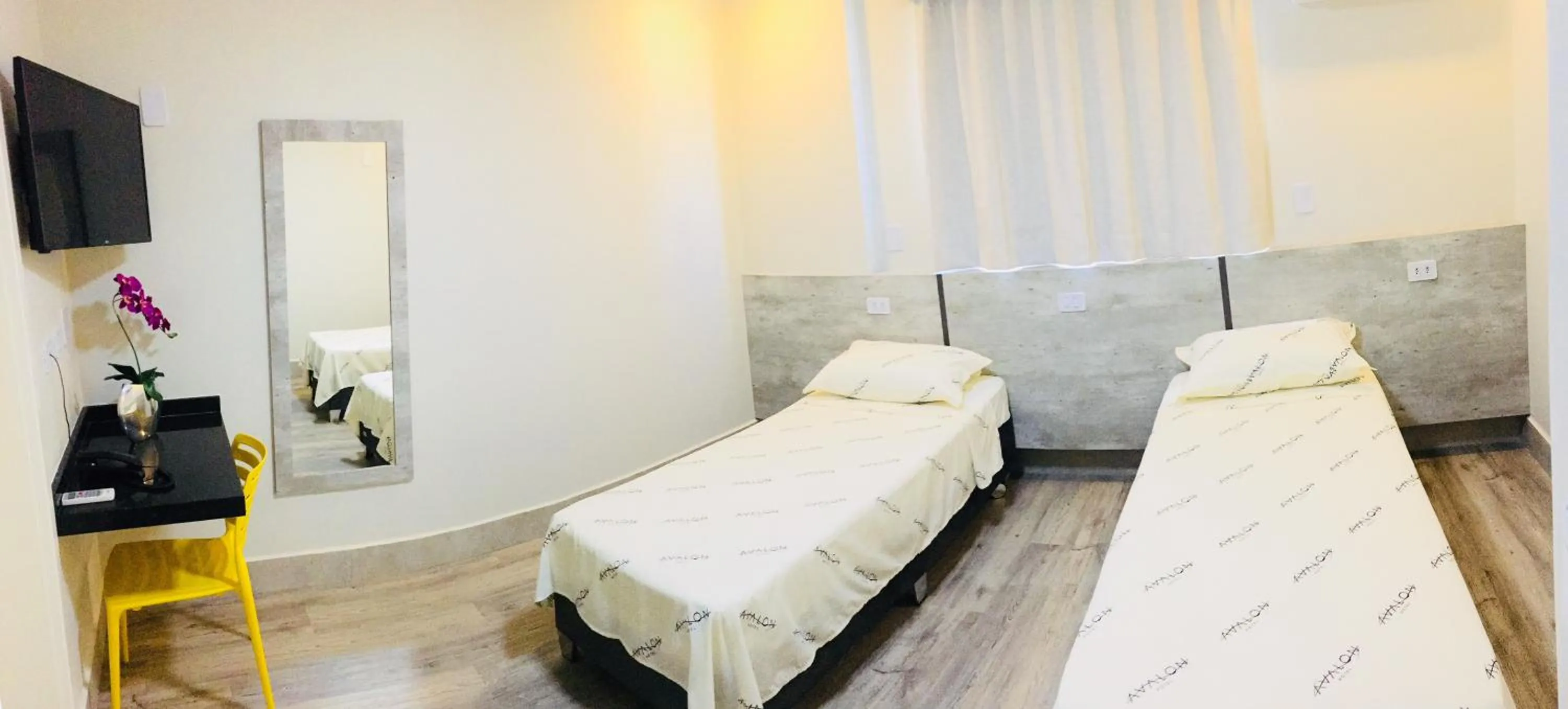 Bedroom, Bed in Hotel Avalon Maringá Econômico