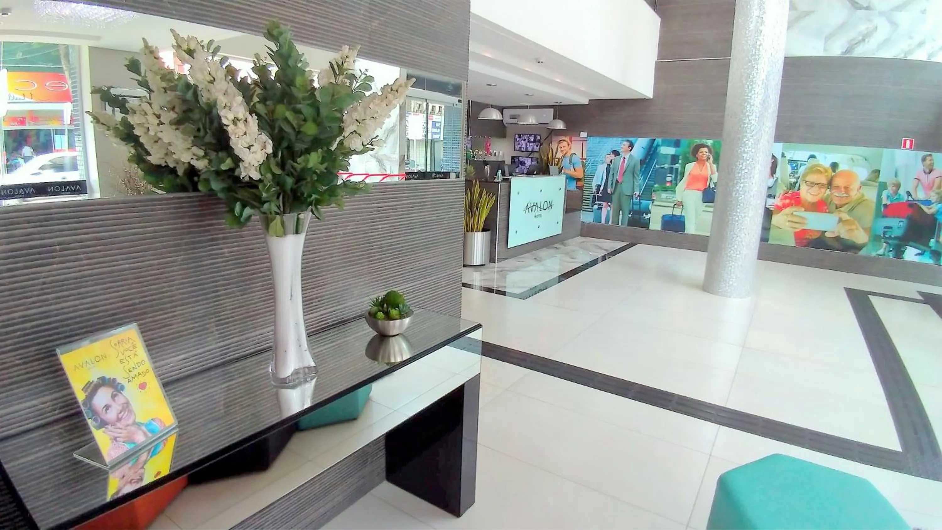 Decorative detail in Hotel Avalon Maringá Econômico