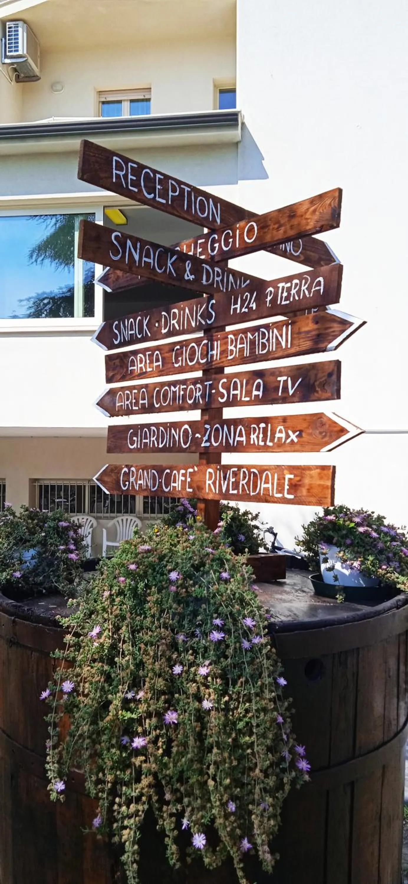 Property building in Hotel Amedea