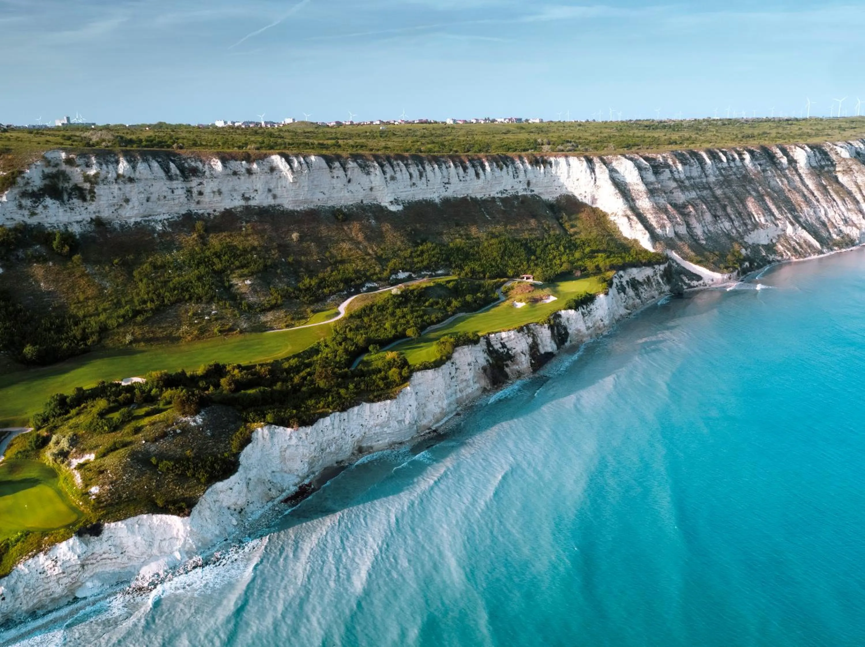 Natural landscape in Thracian Cliffs Golf & Beach Resort