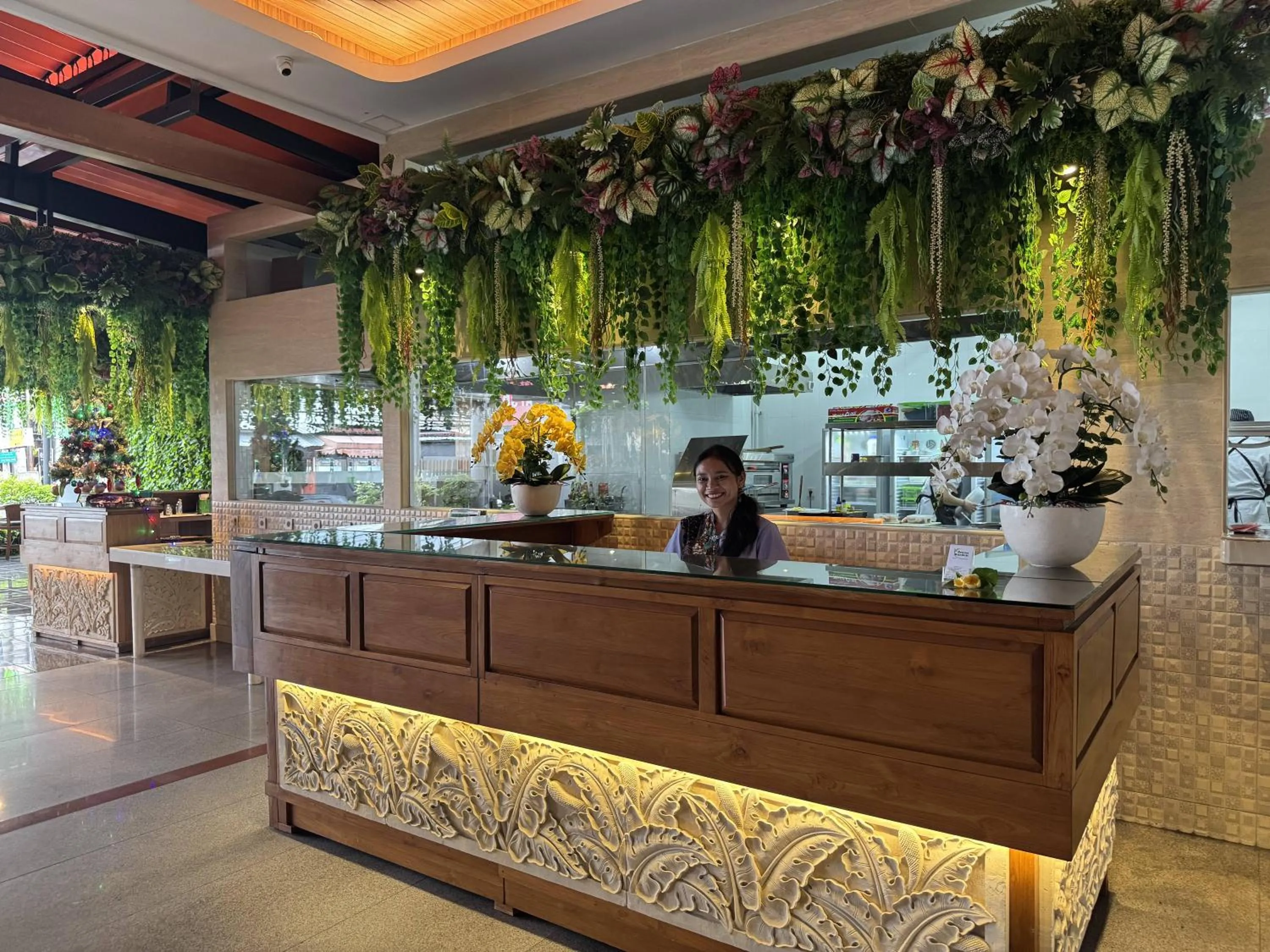Lobby or reception in Green Garden Hotel