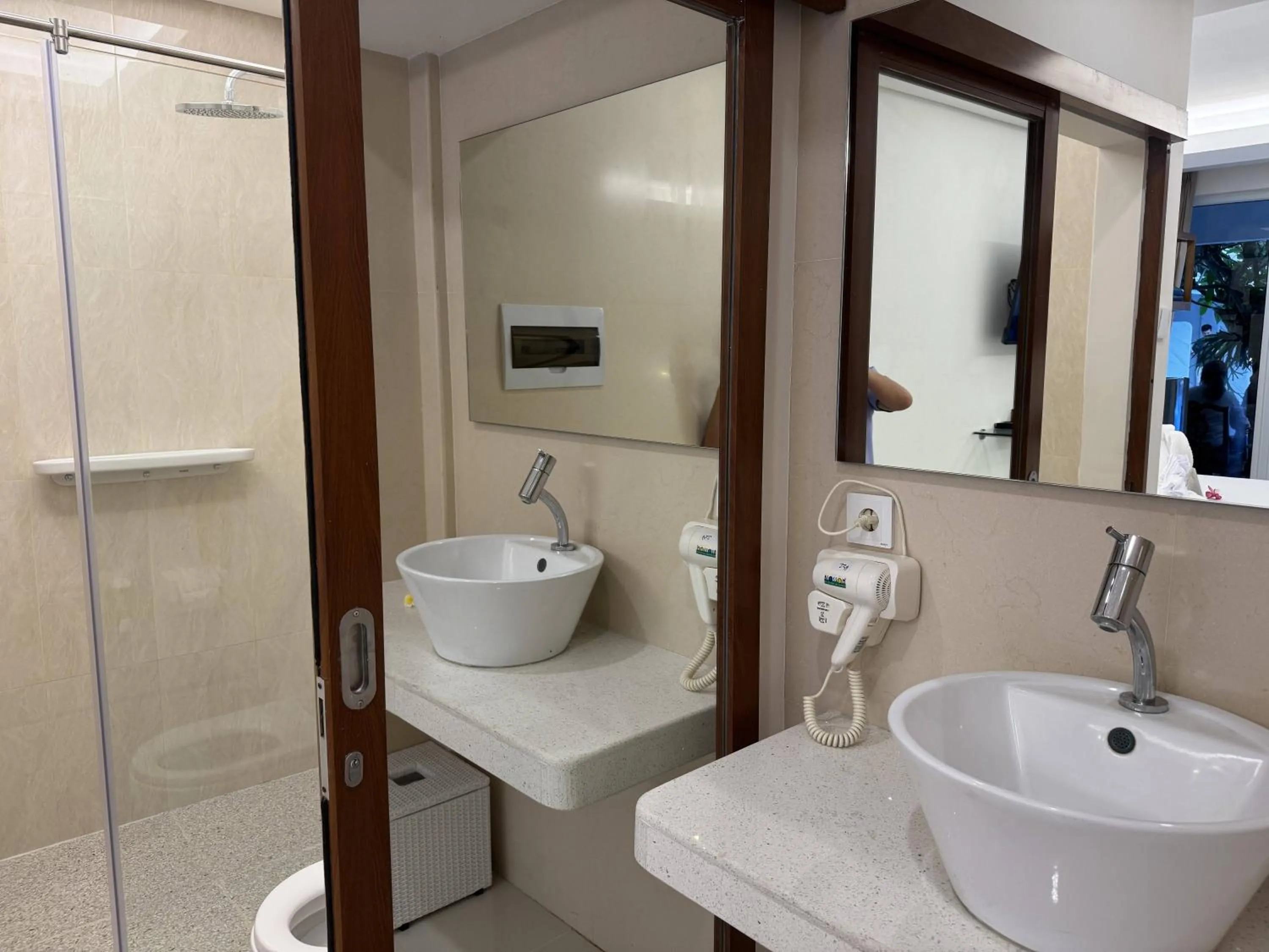 Bathroom in Green Garden Hotel